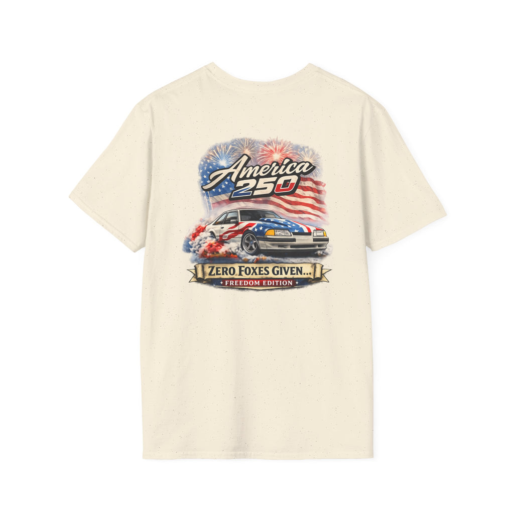 Foxbody Mustang 5.0 - Freedom Edition | Zero Fox Given | Light Weight T-Shirt