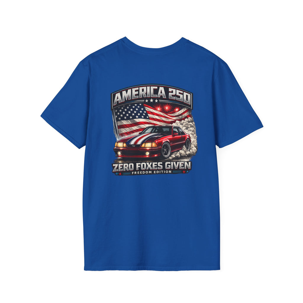 America 250 Foxbody Mustang | Zero Foxes Given | Lightweight T-Shirt