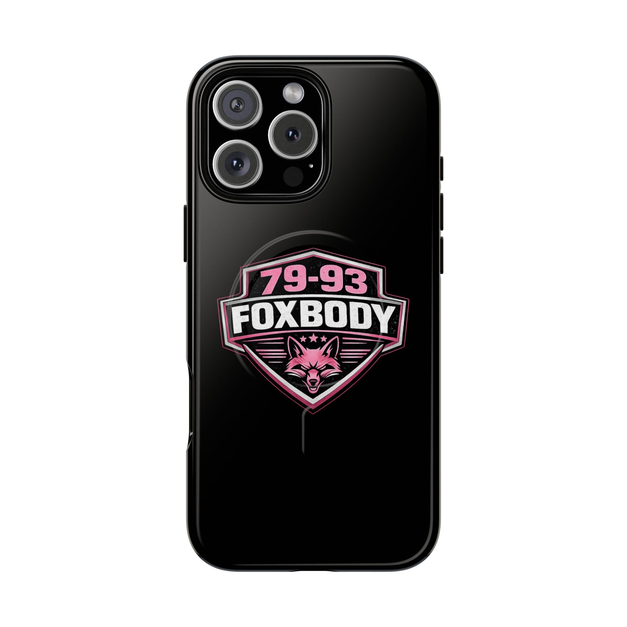 79-93 Foxbody Logo Phone Case | Tough Magnetic Case Pink