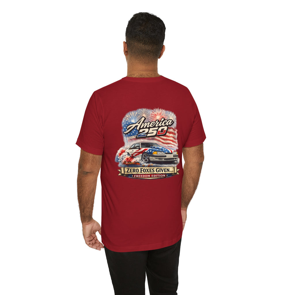 Foxbody Mustang 5.0 - Freedom Edition | Zero Fox Given | Premium T-Shirt