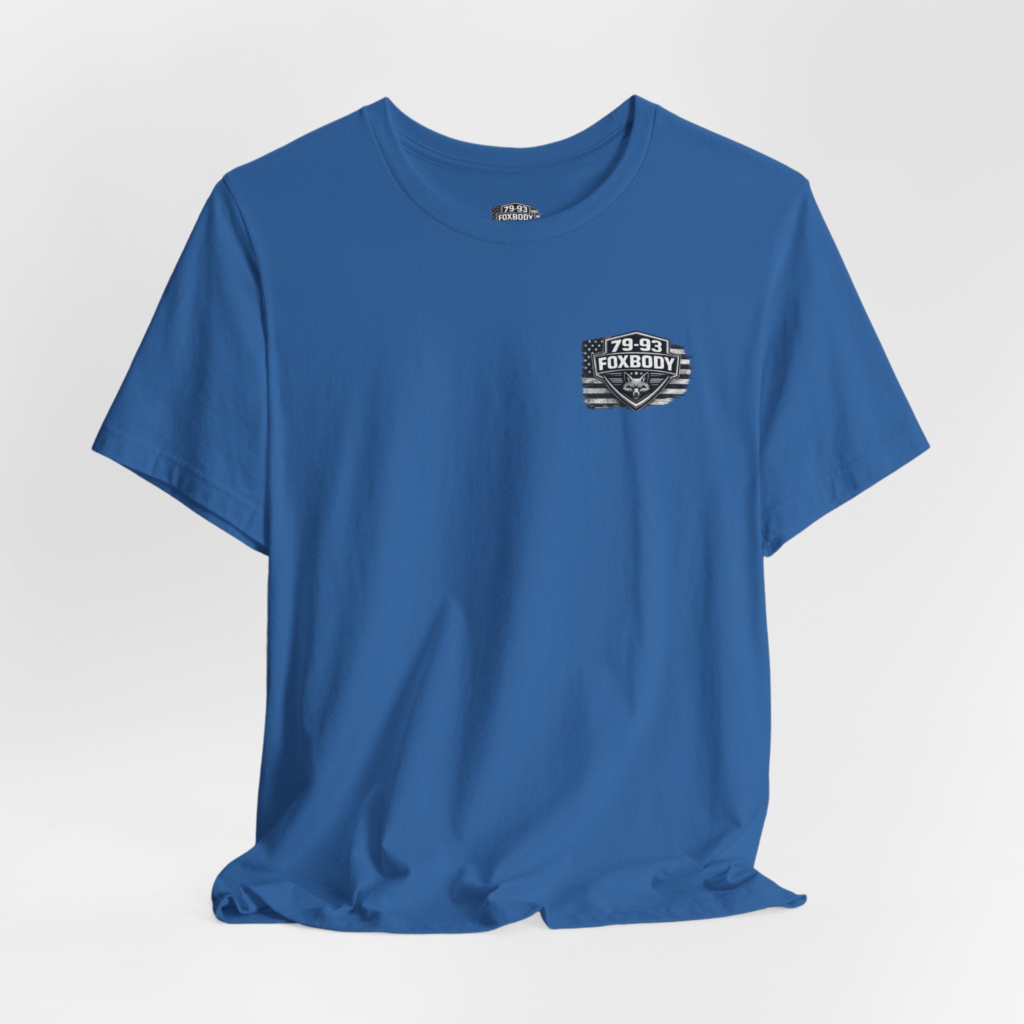 79-93 Foxbody Mustang Drift - Teal  | Premium T-Shirt