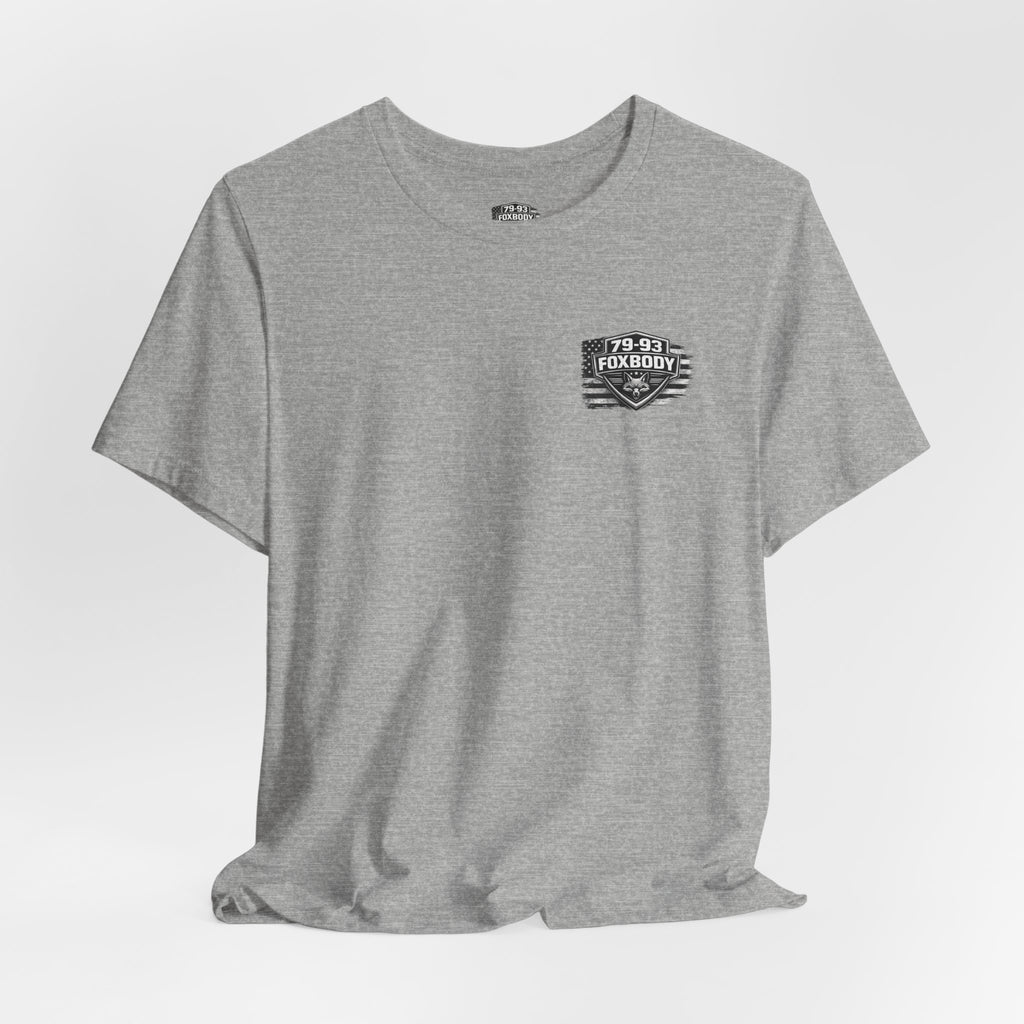 79-93 Foxbody Mustang Drift - Teal  | Premium T-Shirt