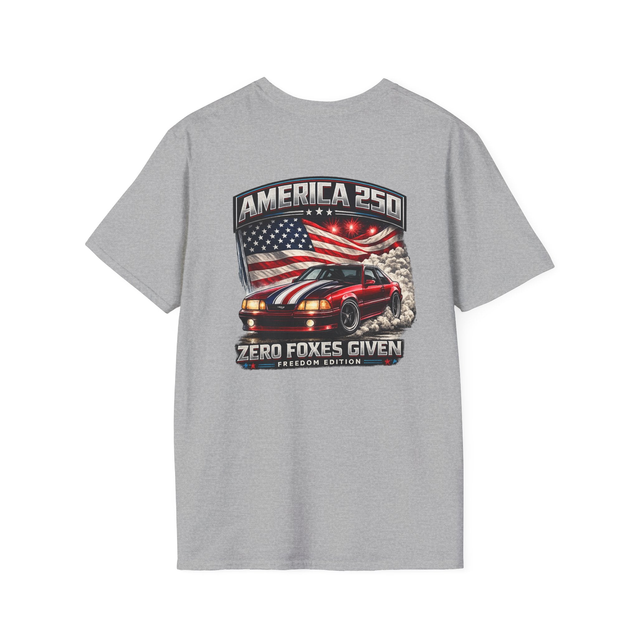 America 250 Foxbody Mustang | Zero Foxes Given | Lightweight T-Shirt