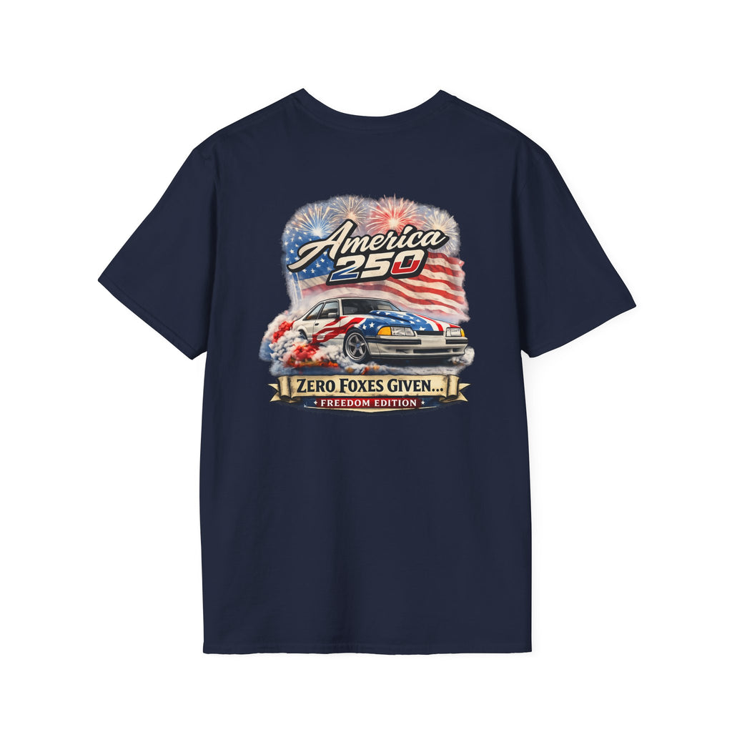 Foxbody Mustang 5.0 - Freedom Edition | Zero Fox Given | Light Weight T-Shirt