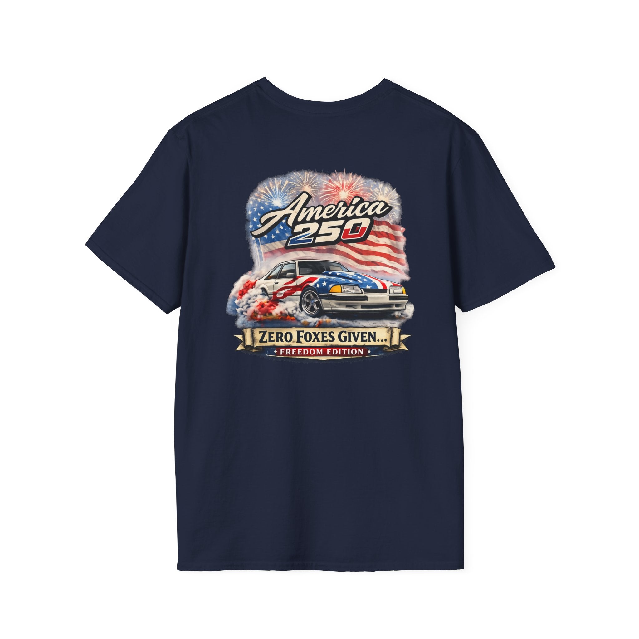 Foxbody Mustang 5.0 - Freedom Edition | Zero Fox Given | Light Weight T-Shirt