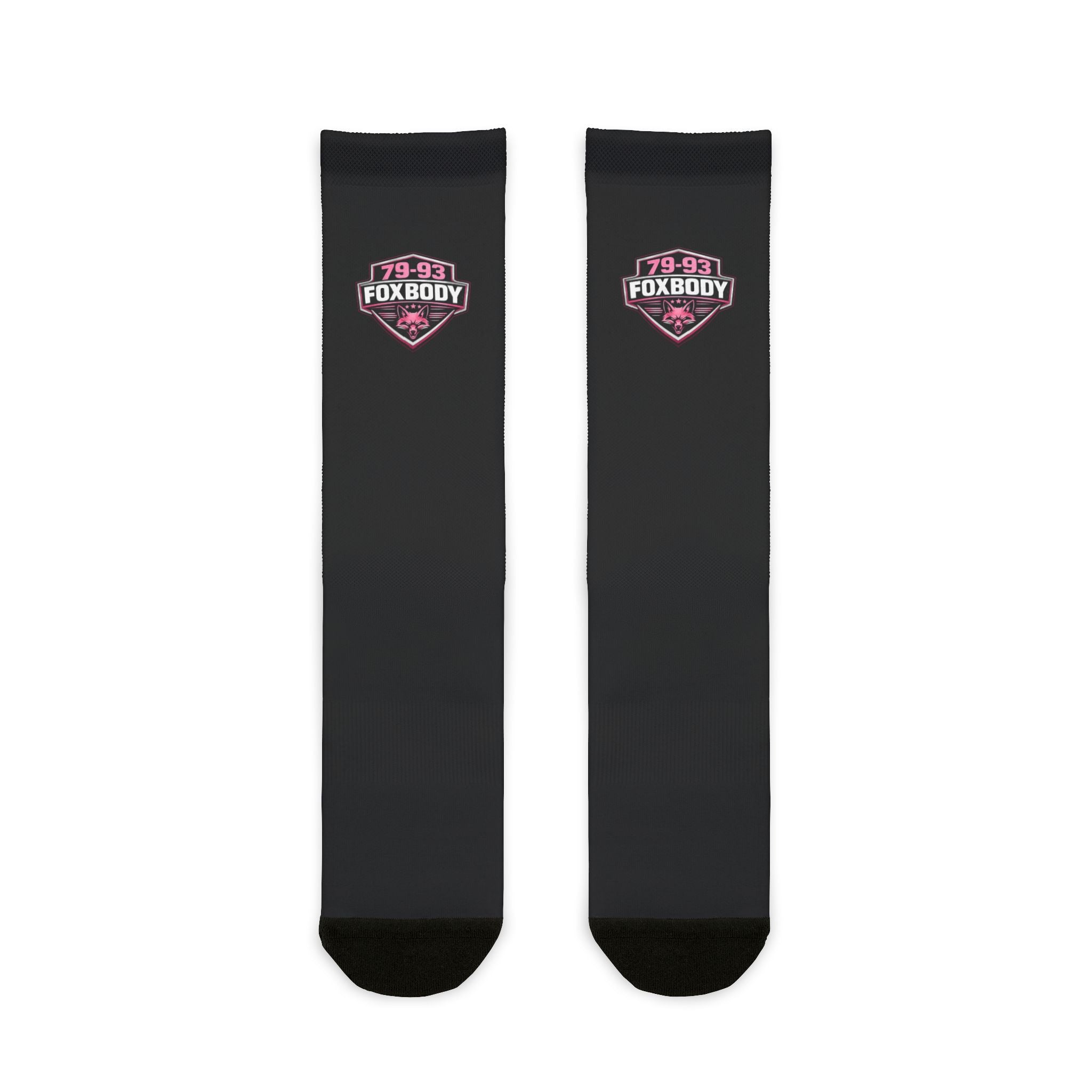 79-93 Foxbody Logo Socks Pink