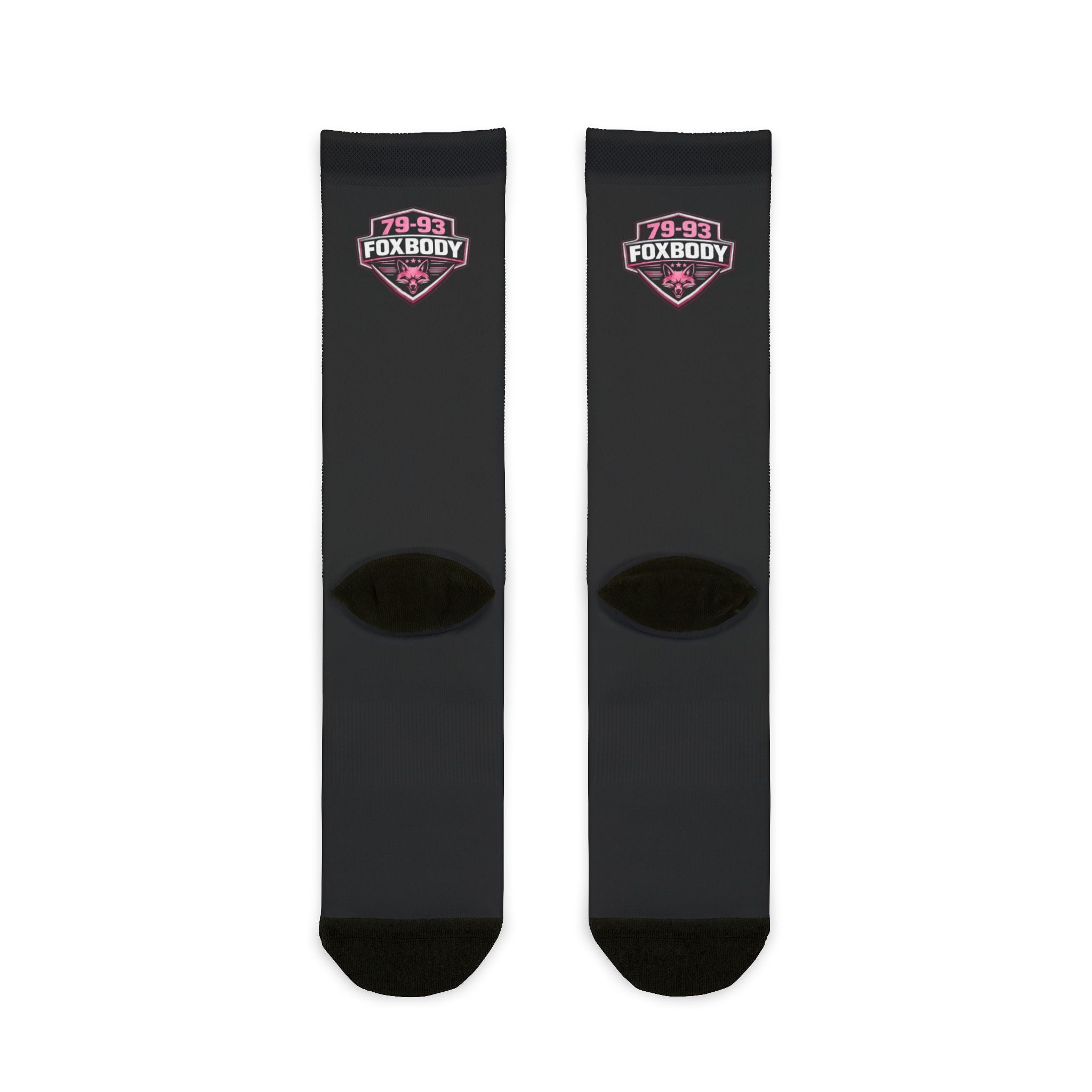 79-93 Foxbody Logo Socks Pink