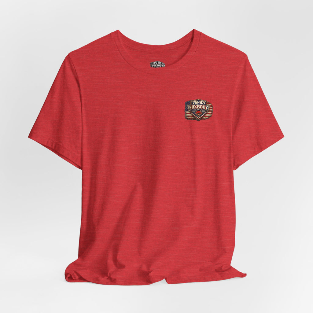 Foxbody Mustang 5.0 - Freedom Edition | Zero Fox Given | Premium T-Shirt