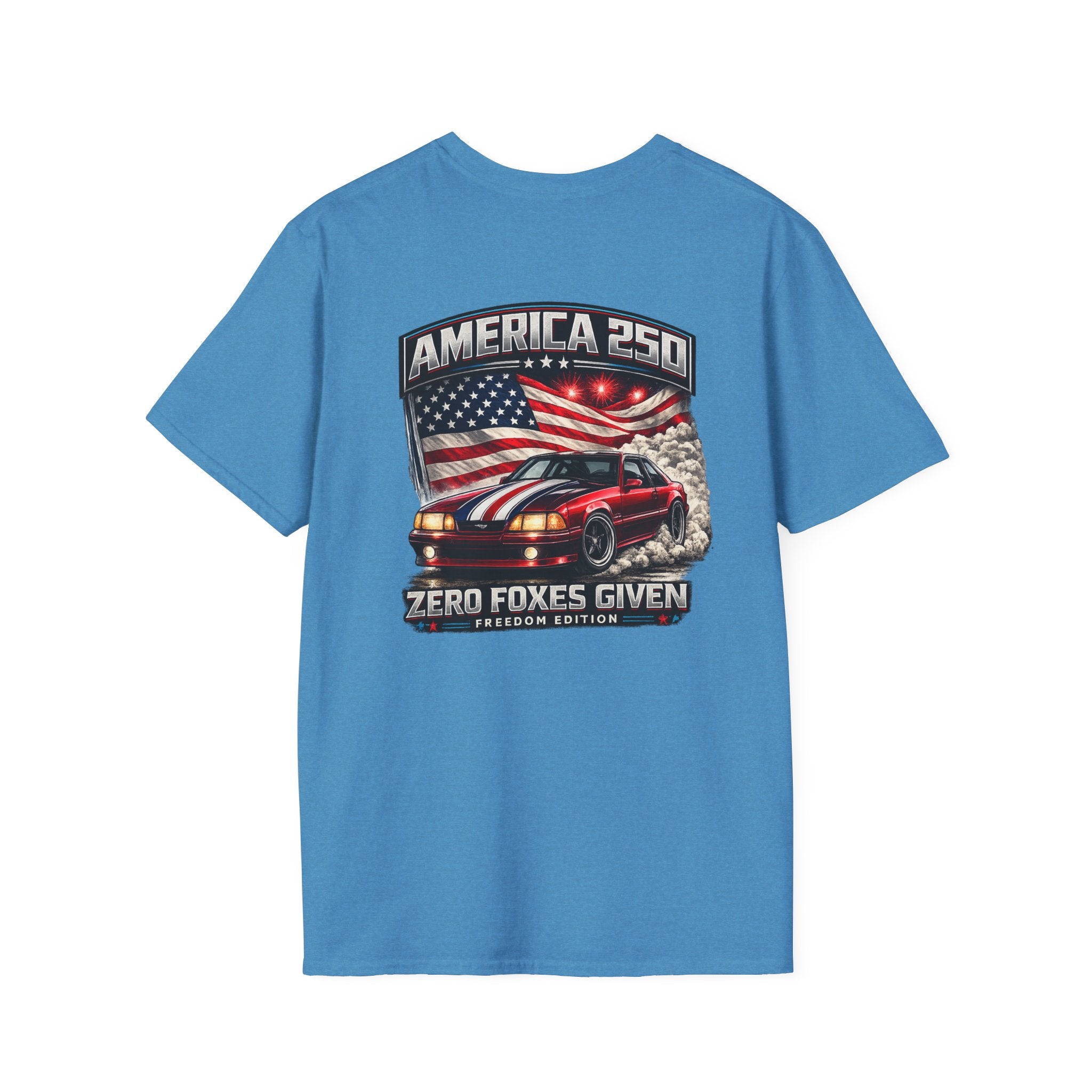 America 250 Foxbody Mustang | Zero Foxes Given | Lightweight T-Shirt
