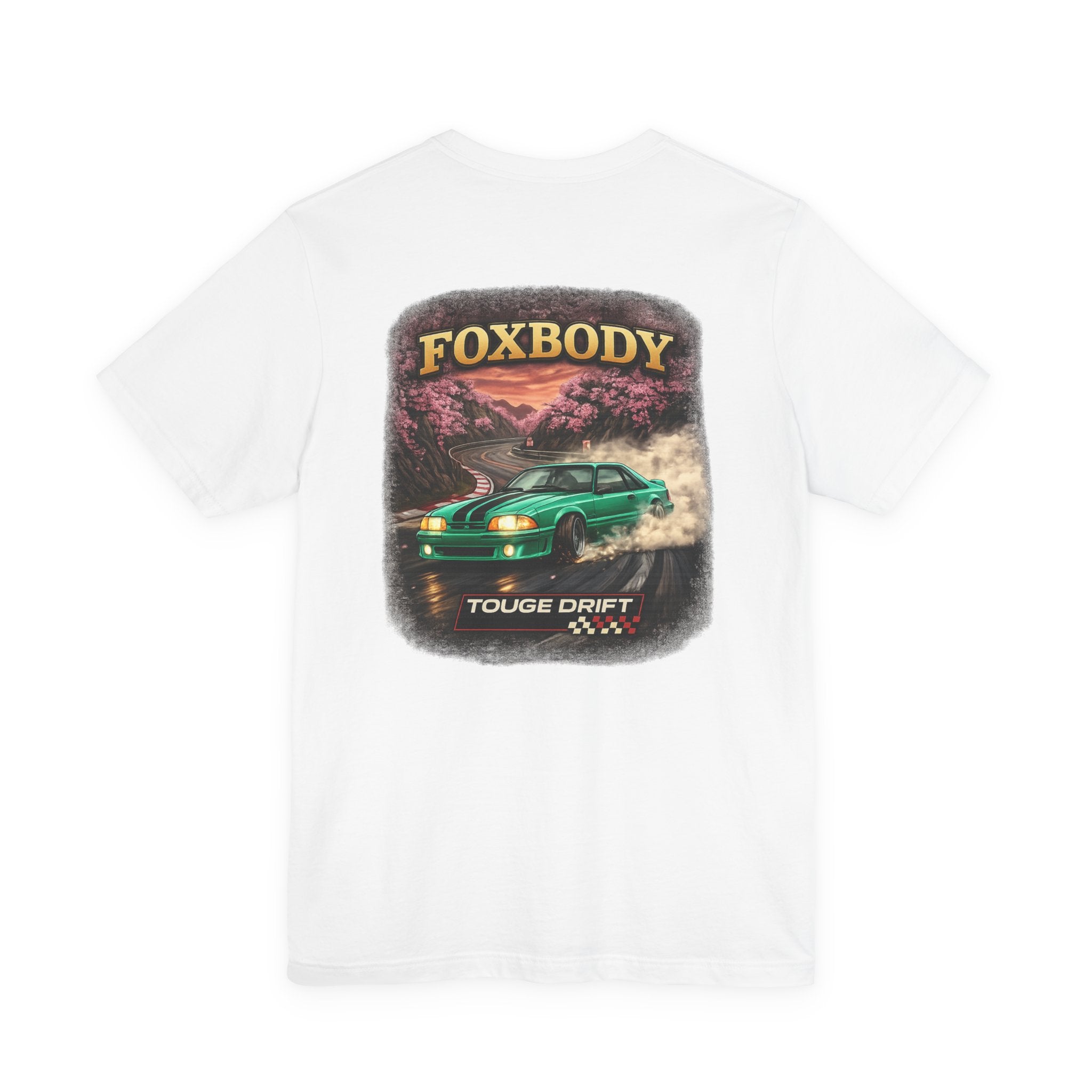 79-93 Foxbody Mustang Drift - Teal  | Premium T-Shirt