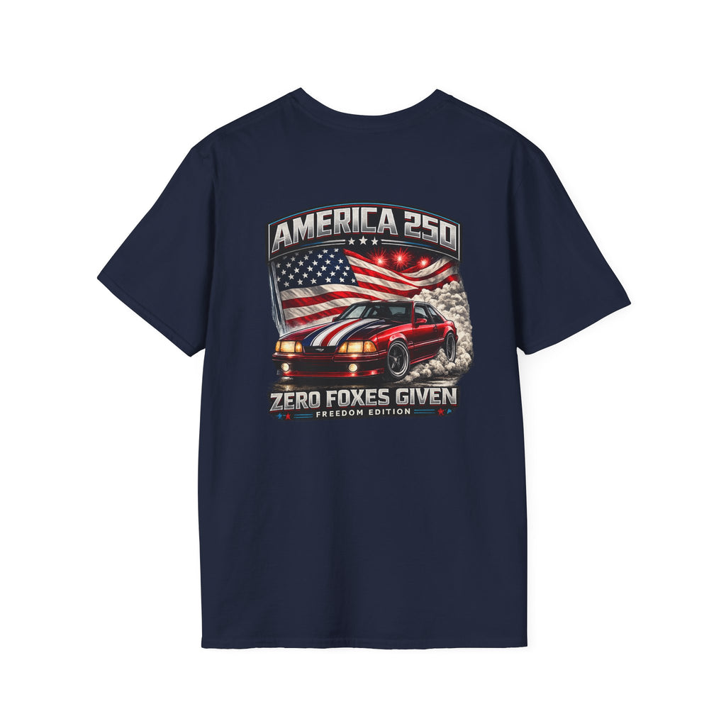 America 250 Foxbody Mustang | Zero Foxes Given | Lightweight T-Shirt