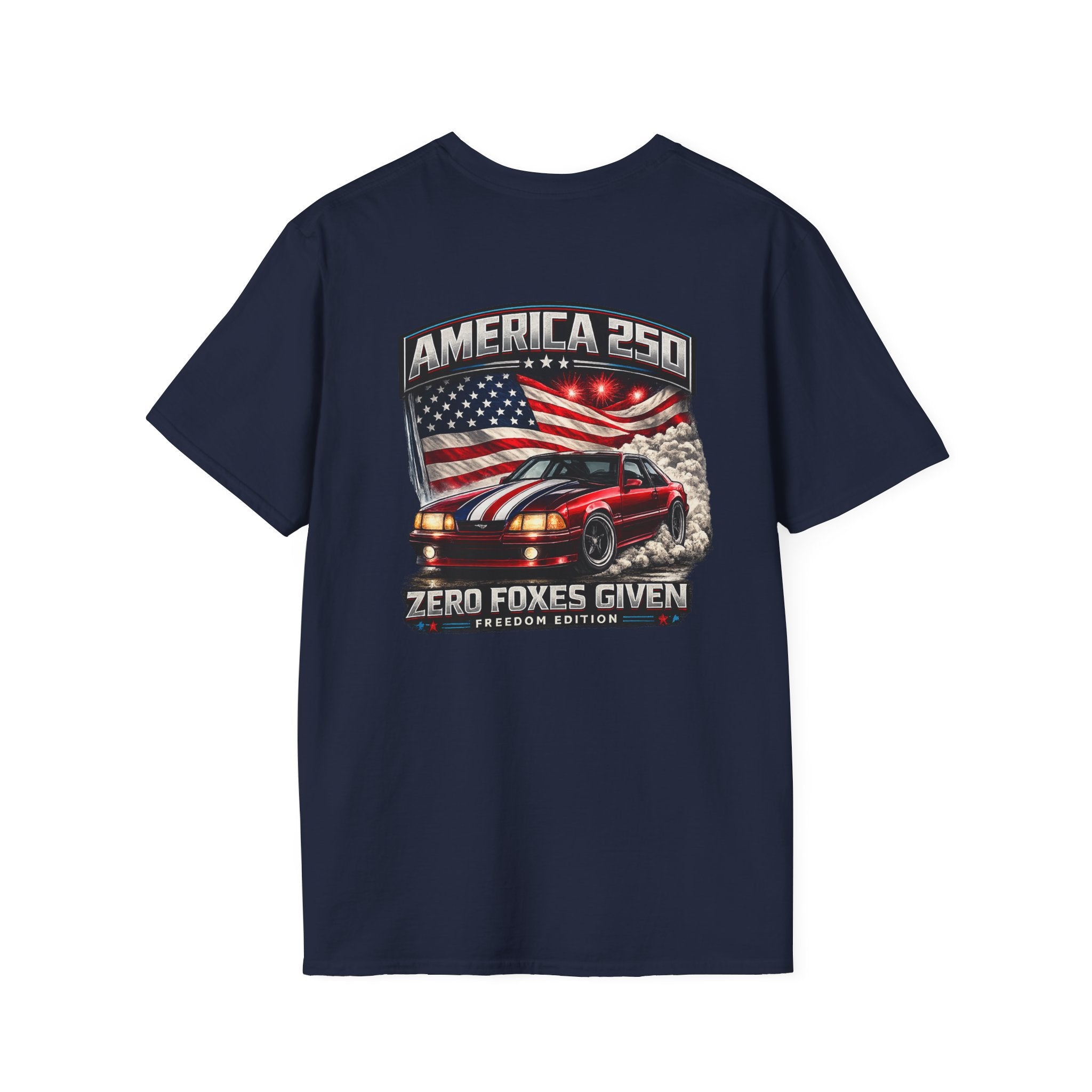 America 250 Foxbody Mustang | Zero Foxes Given | Lightweight T-Shirt