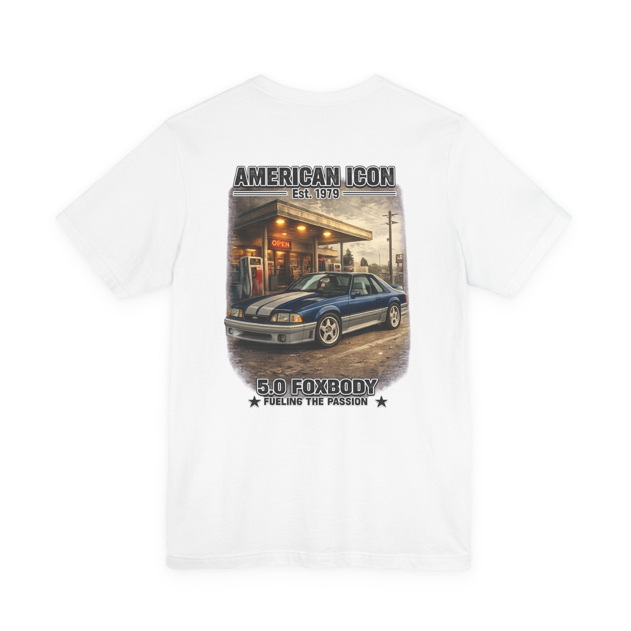 79-93 Foxbody Mustang - American Icon | Premium T-Shirt