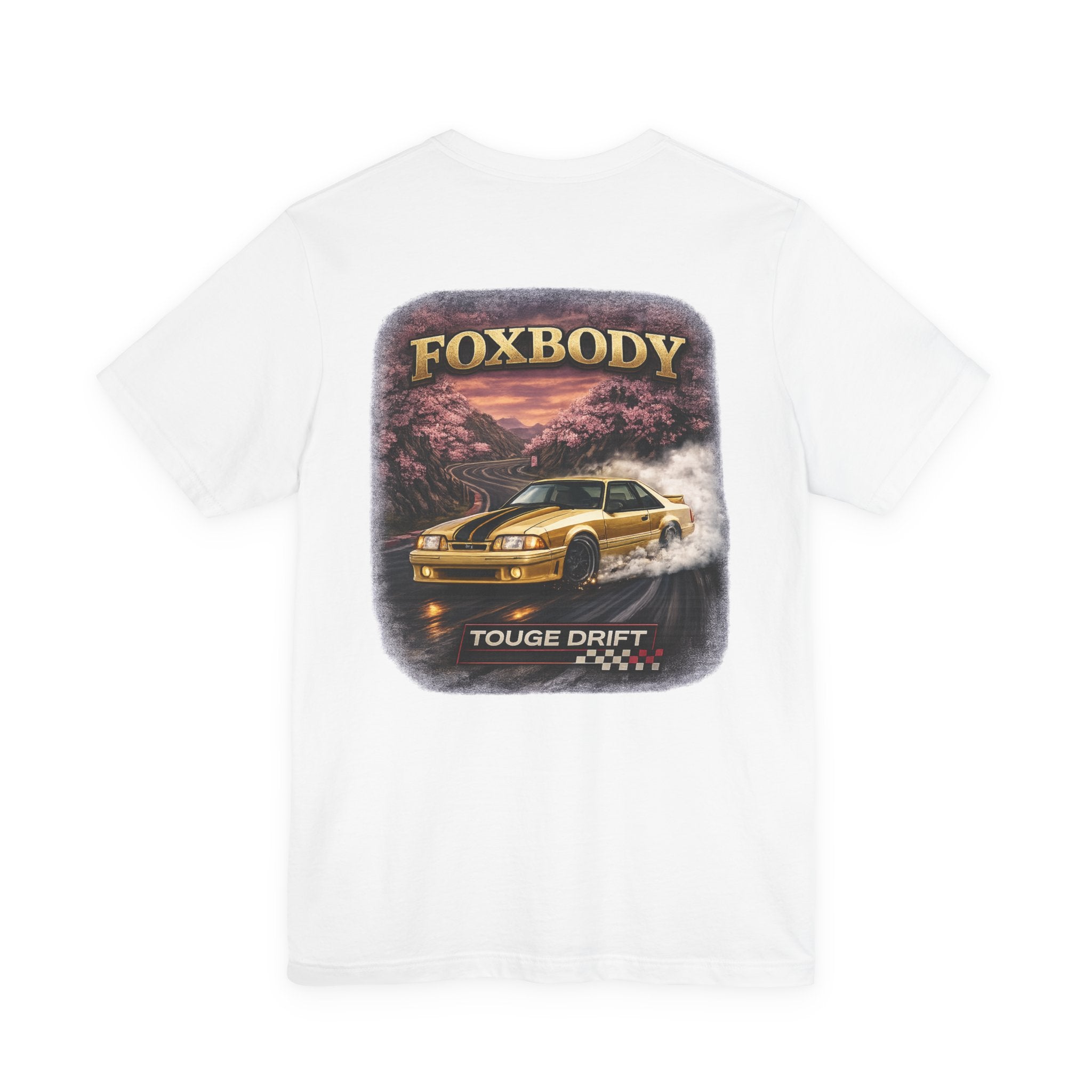 79-93 Foxbody Mustang Drift - Gold  | Premium T-Shirt