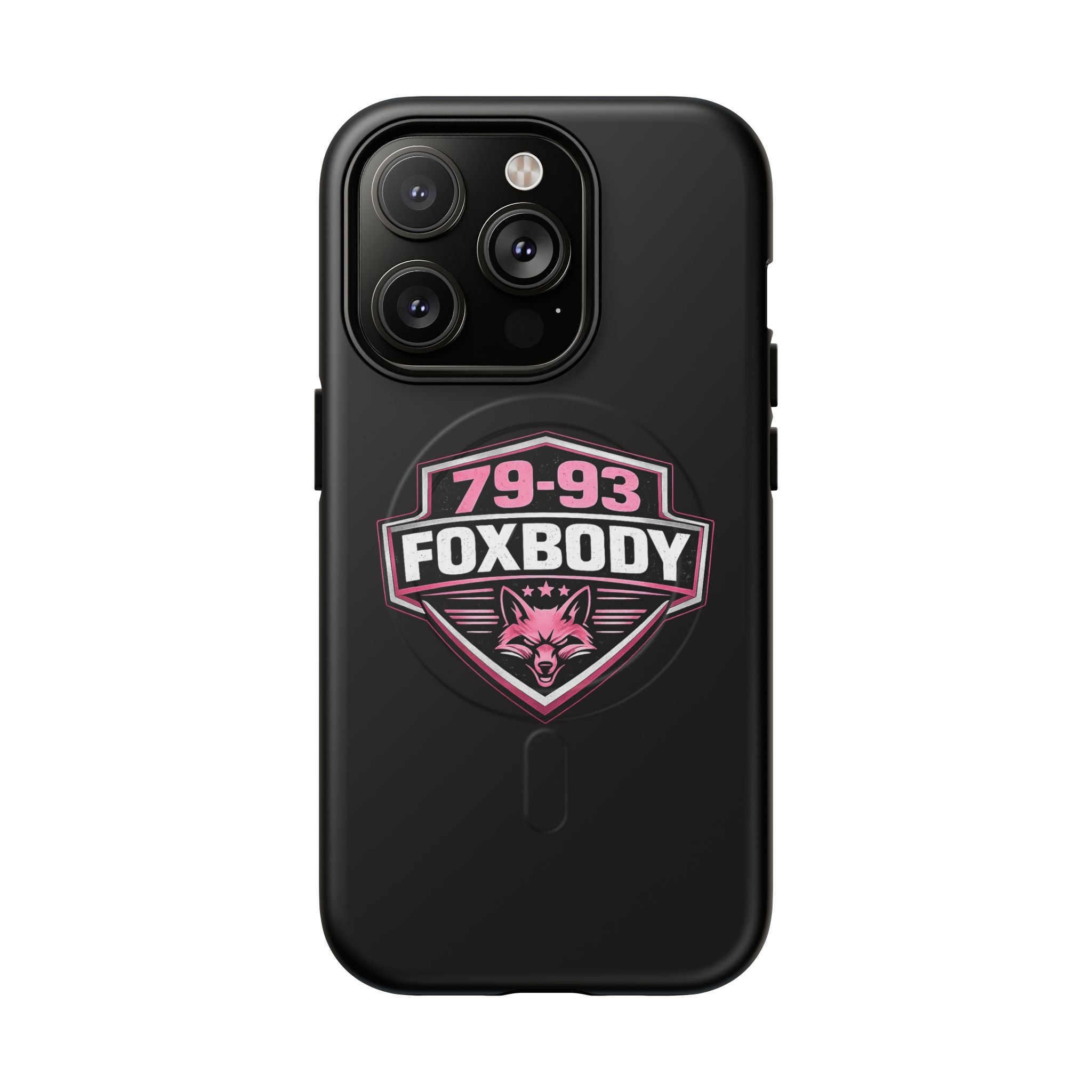 79-93 Foxbody Logo Phone Case | Tough Magnetic Case Pink