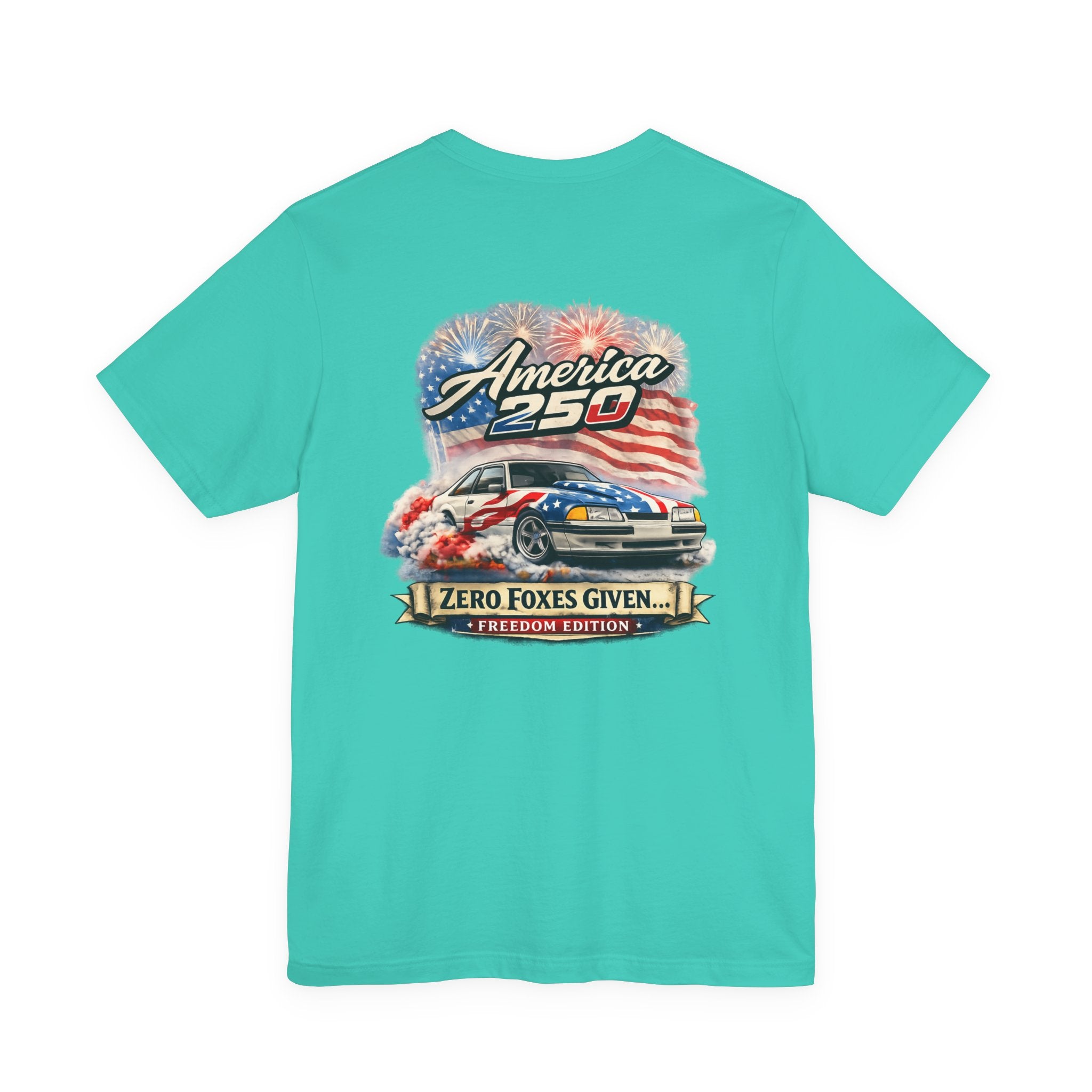 Foxbody Mustang 5.0 - Freedom Edition | Zero Fox Given | Premium T-Shirt