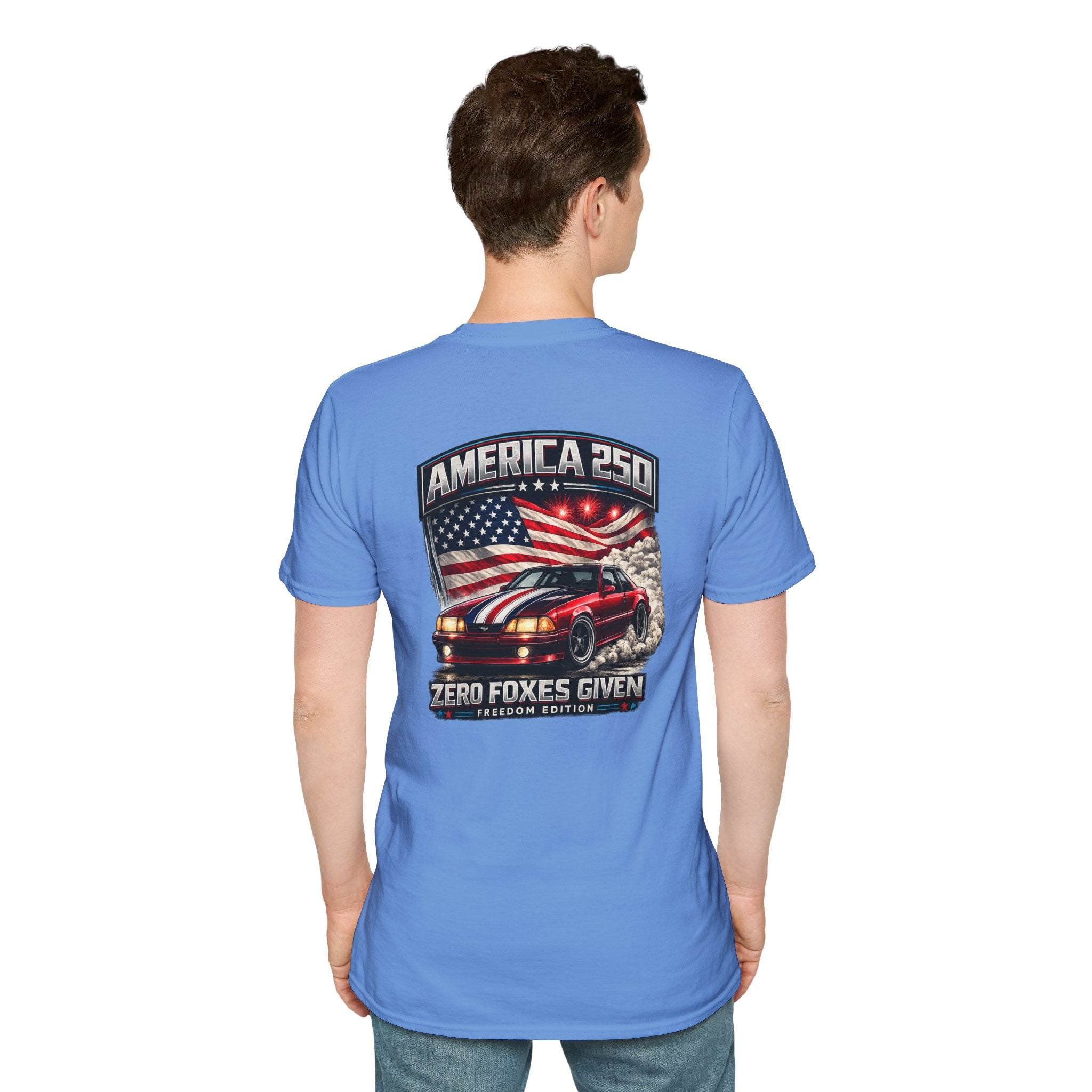 America 250 Foxbody Mustang | Zero Foxes Given | Lightweight T-Shirt