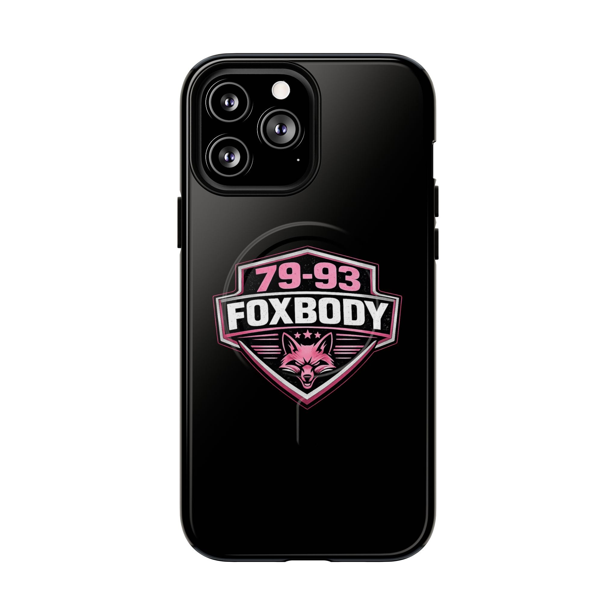 79-93 Foxbody Logo Phone Case | Tough Magnetic Case Pink