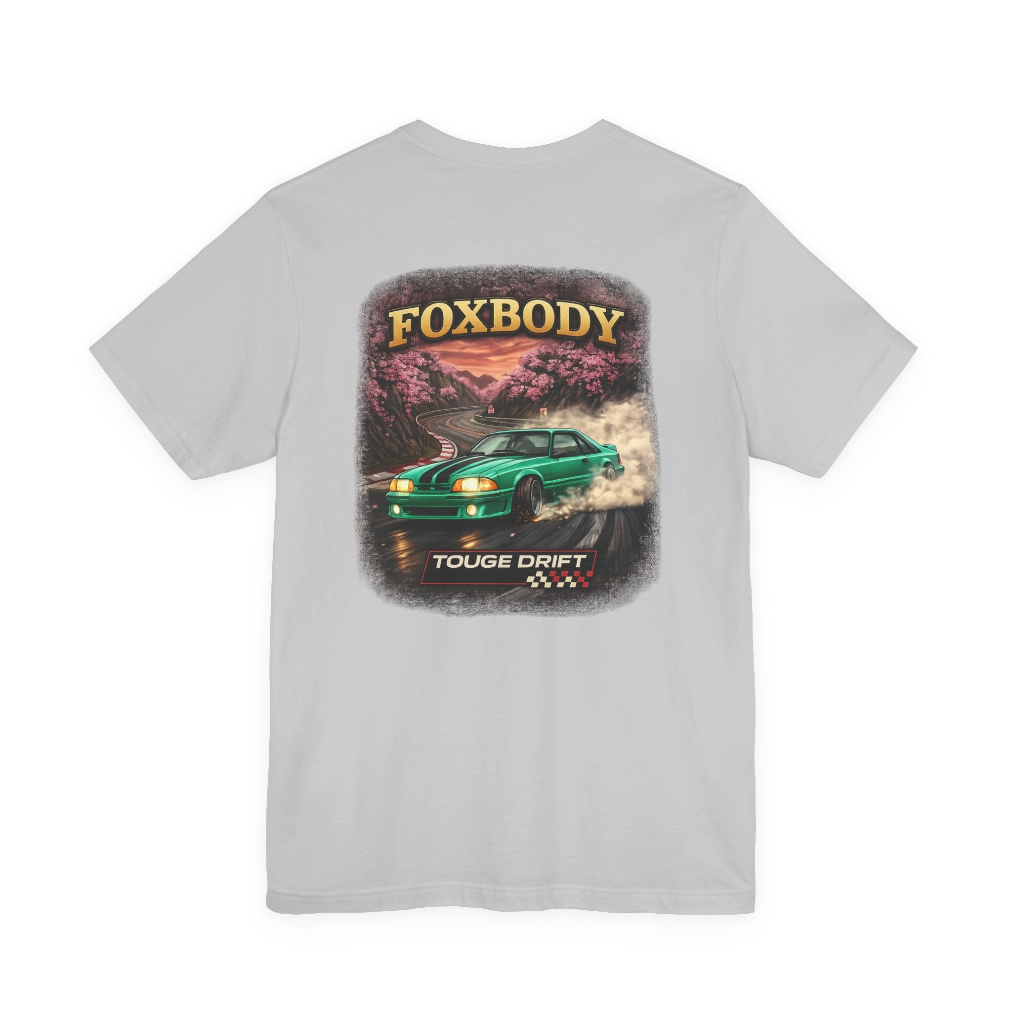 79-93 Foxbody Mustang Drift - Teal  | Premium T-Shirt