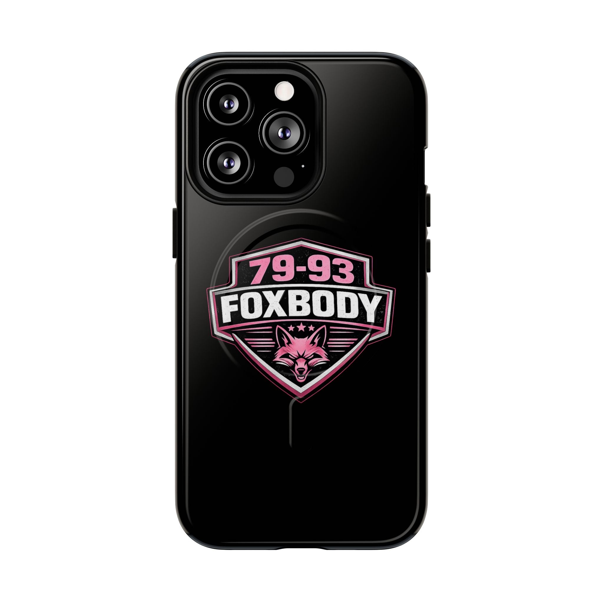 79-93 Foxbody Logo Phone Case | Tough Magnetic Case Pink