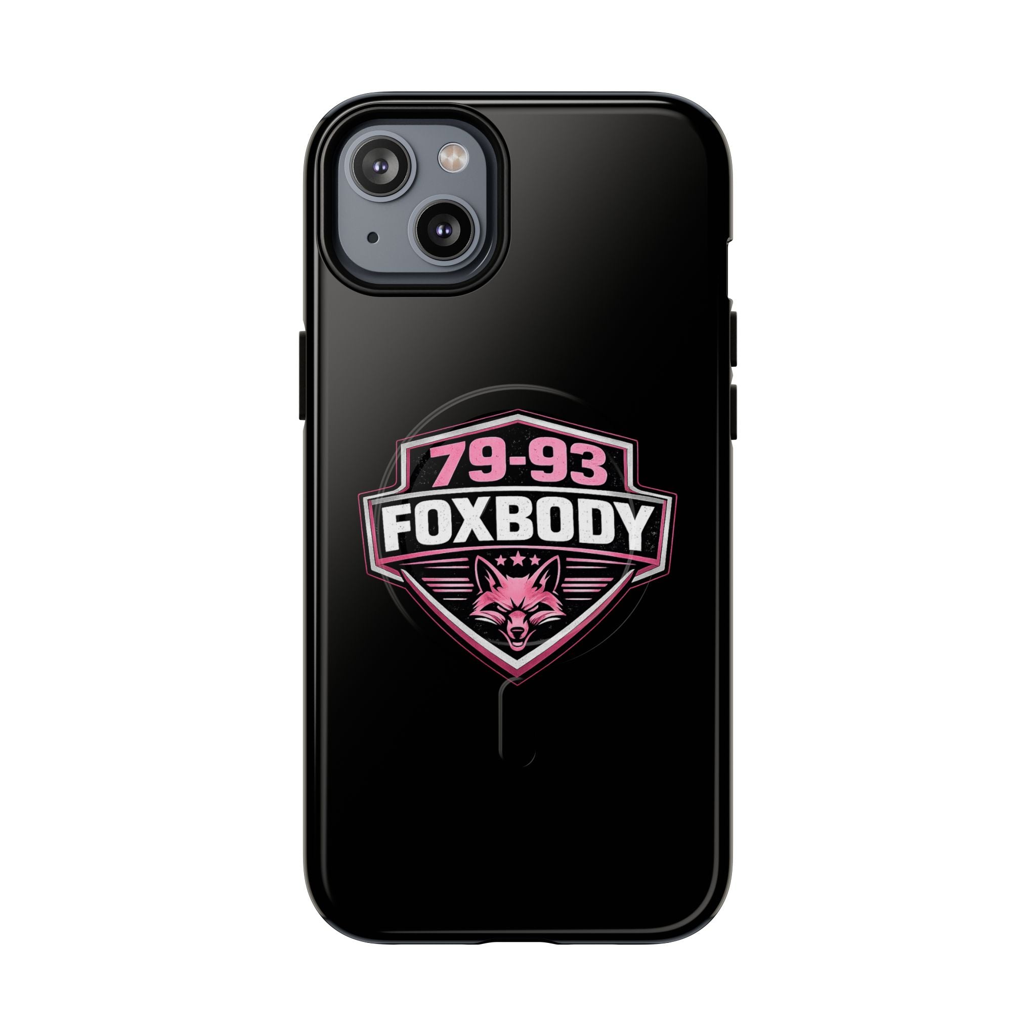 79-93 Foxbody Logo Phone Case | Tough Magnetic Case Pink