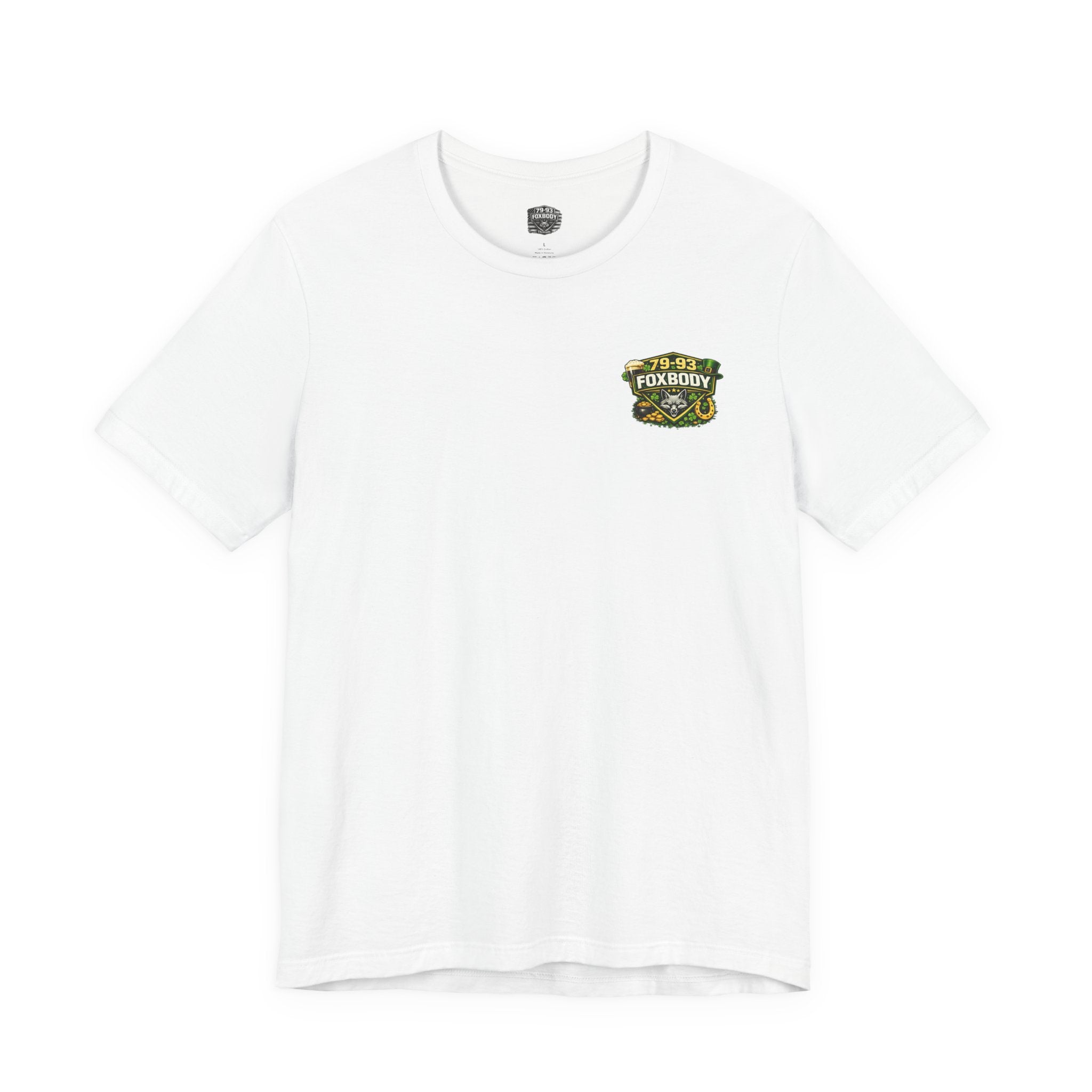79-93 Foxbody Mustang - St. Patricks on Day Luck of the 5.0 - 3 | Premium T-Shirt