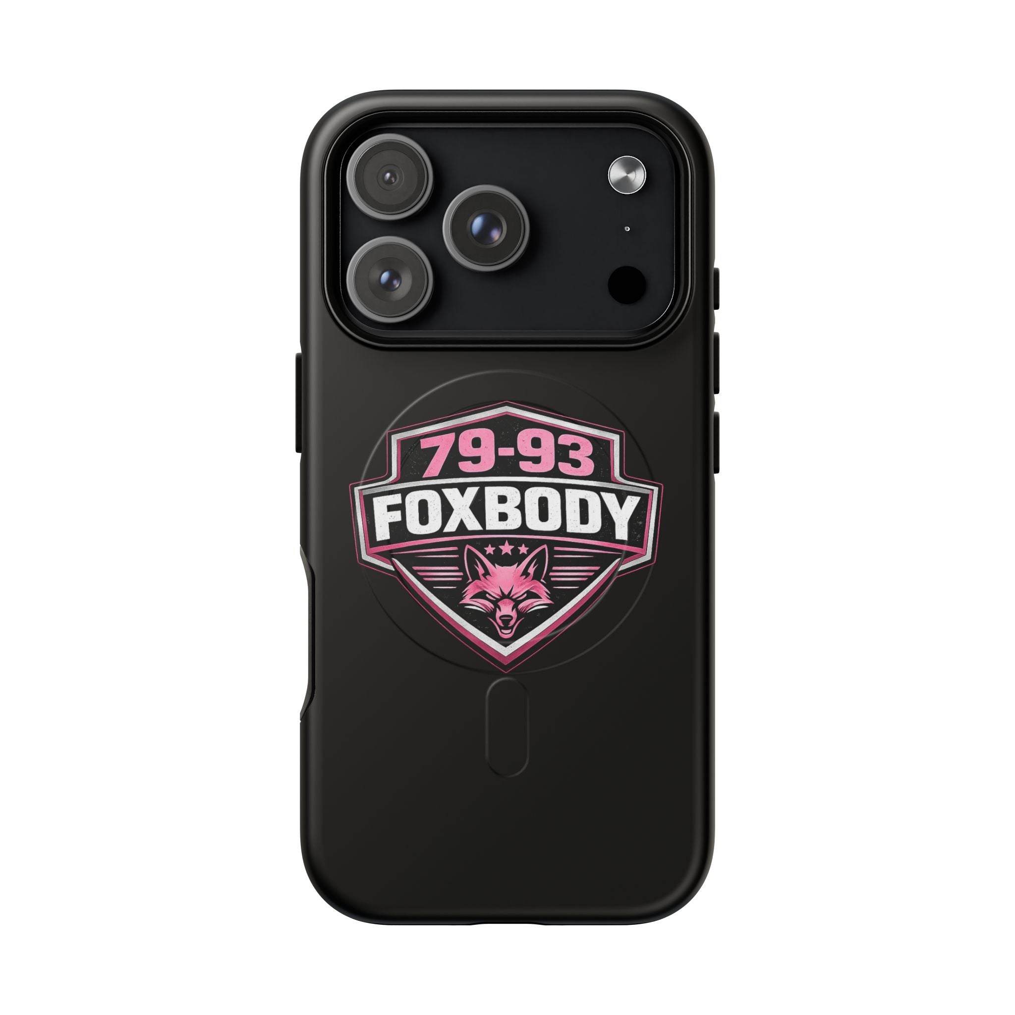 79-93 Foxbody Logo Phone Case | Tough Magnetic Case Pink