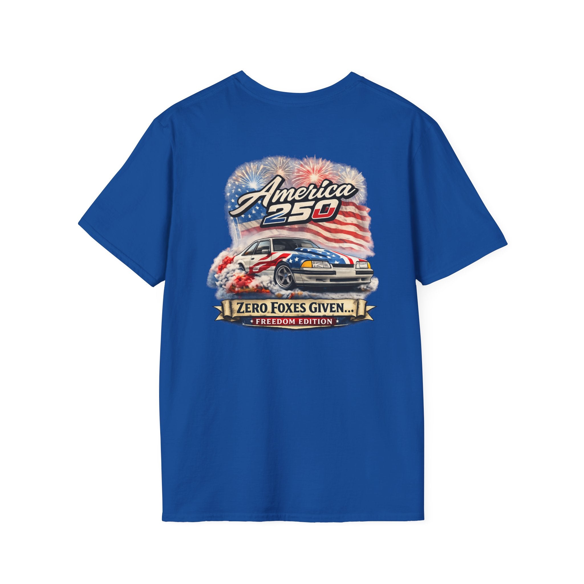 Foxbody Mustang 5.0 - Freedom Edition | Zero Fox Given | Light Weight T-Shirt