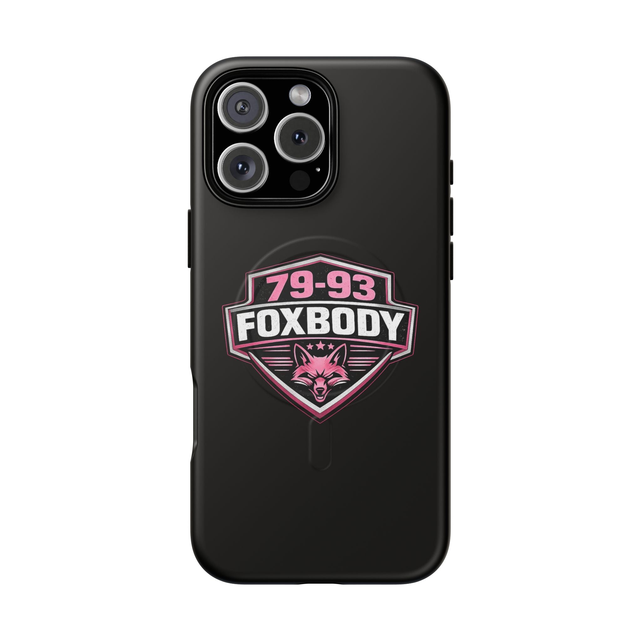 79-93 Foxbody Logo Phone Case | Tough Magnetic Case Pink
