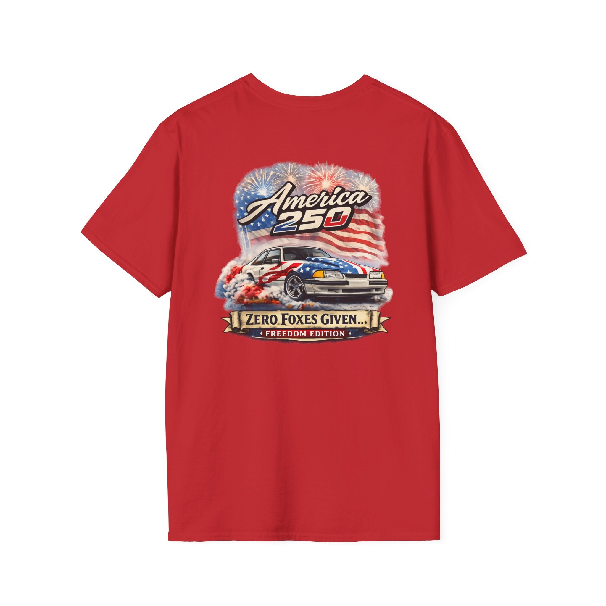 Foxbody Mustang 5.0 - Freedom Edition | Zero Fox Given | Light Weight T-Shirt
