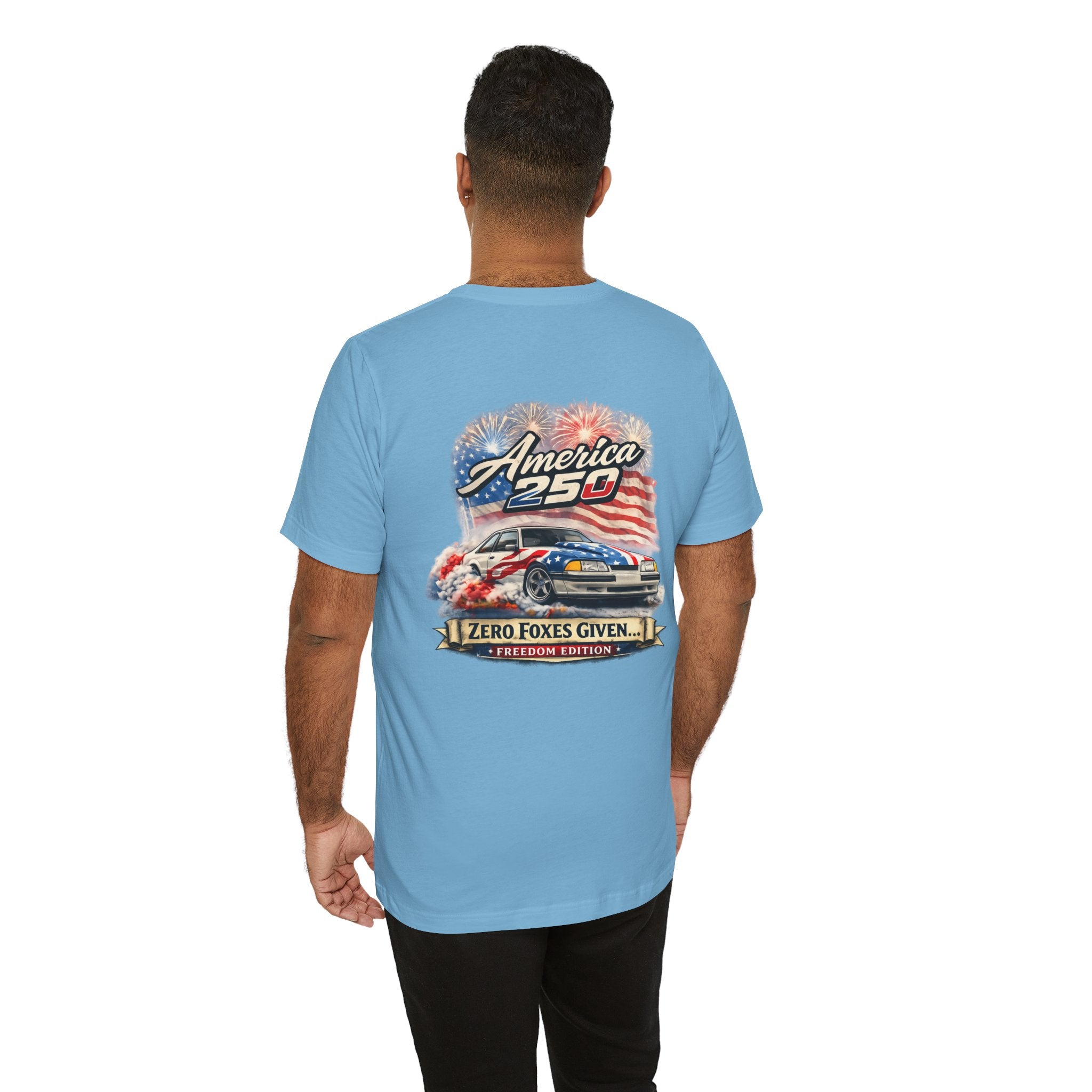 Foxbody Mustang 5.0 - Freedom Edition | Zero Fox Given | Premium T-Shirt