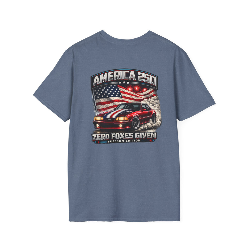 America 250 Foxbody Mustang | Zero Foxes Given | Lightweight T-Shirt