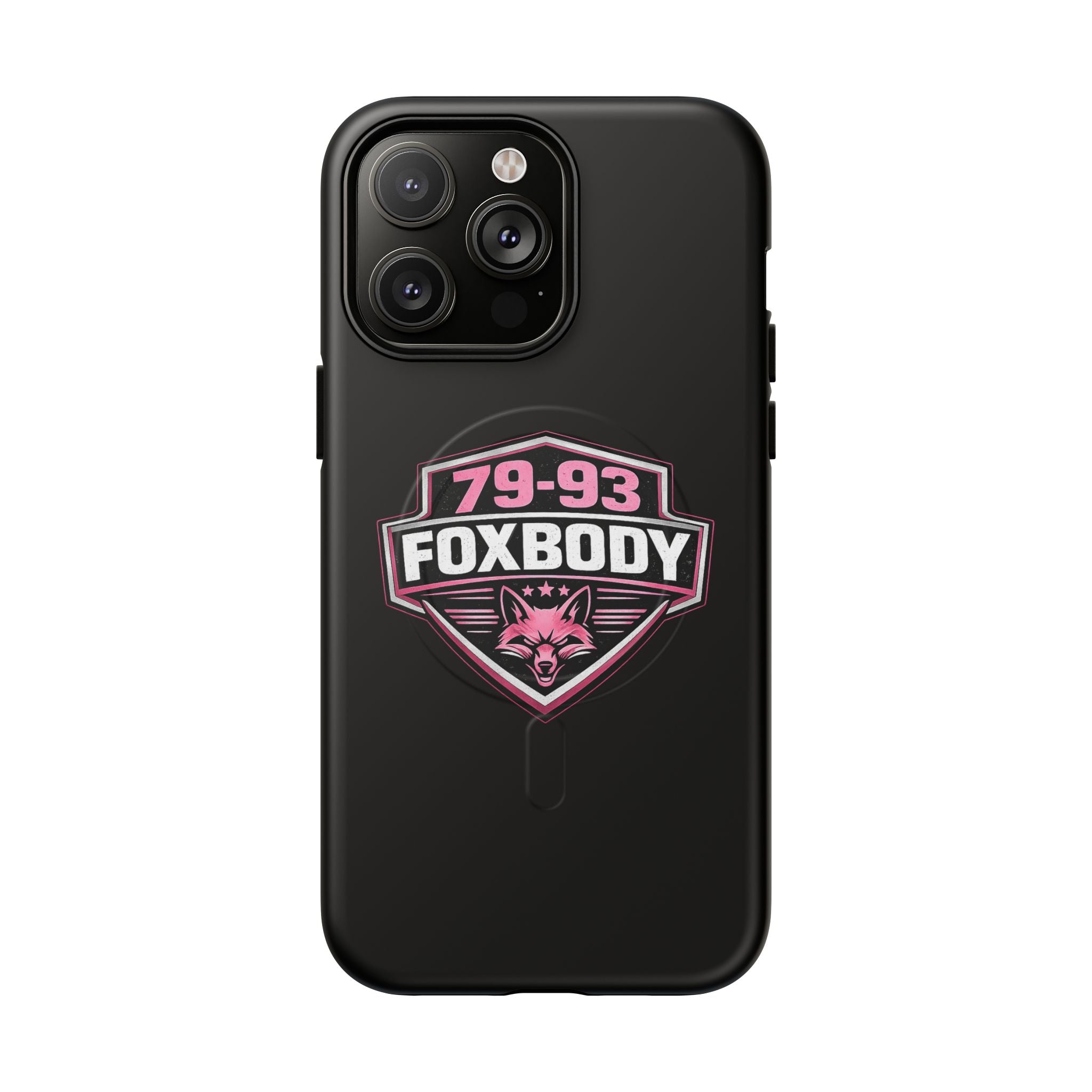 79-93 Foxbody Logo Phone Case | Tough Magnetic Case Pink