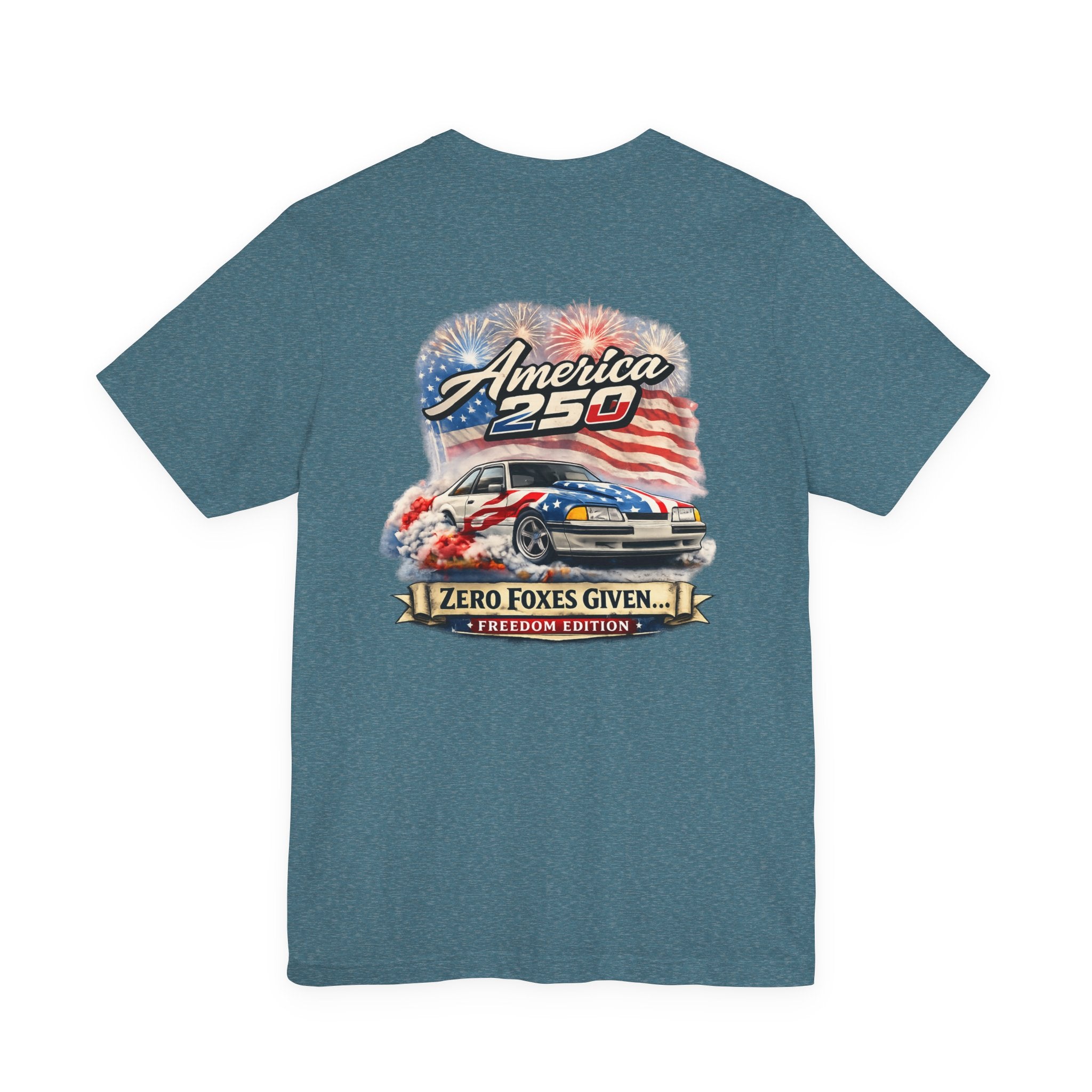 Foxbody Mustang 5.0 - Freedom Edition | Zero Fox Given | Premium T-Shirt