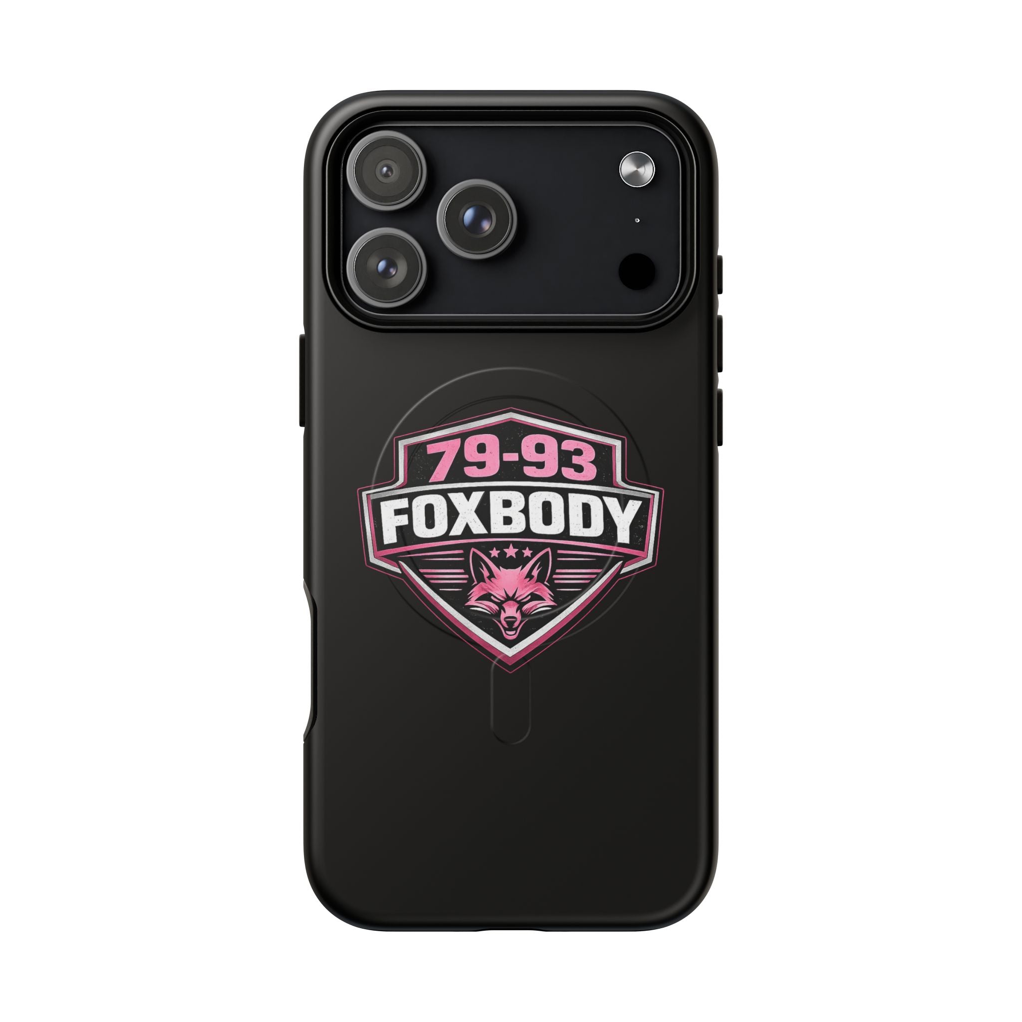 79-93 Foxbody Logo Phone Case | Tough Magnetic Case Pink
