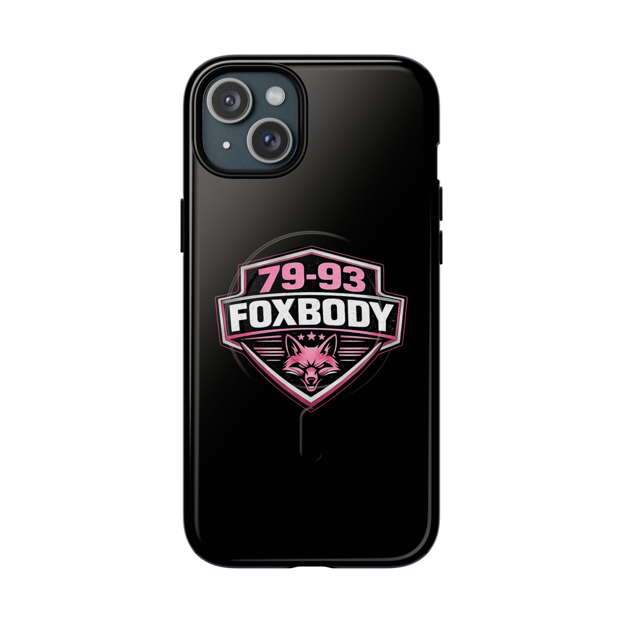 79-93 Foxbody Logo Phone Case | Tough Magnetic Case Pink