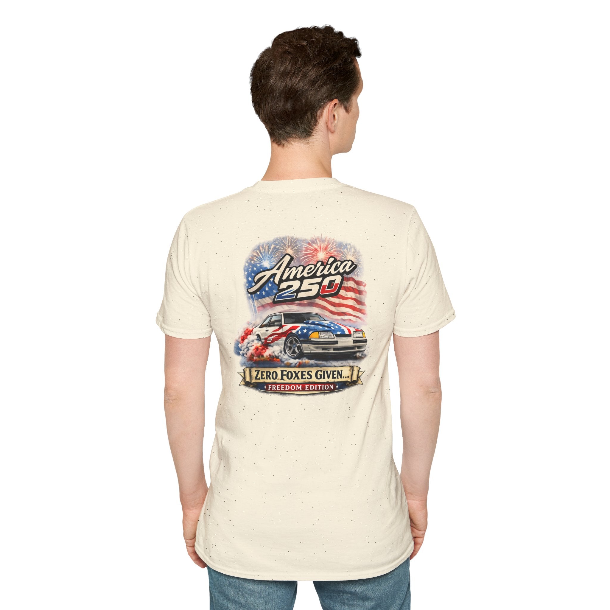 Foxbody Mustang 5.0 - Freedom Edition | Zero Fox Given | Light Weight T-Shirt