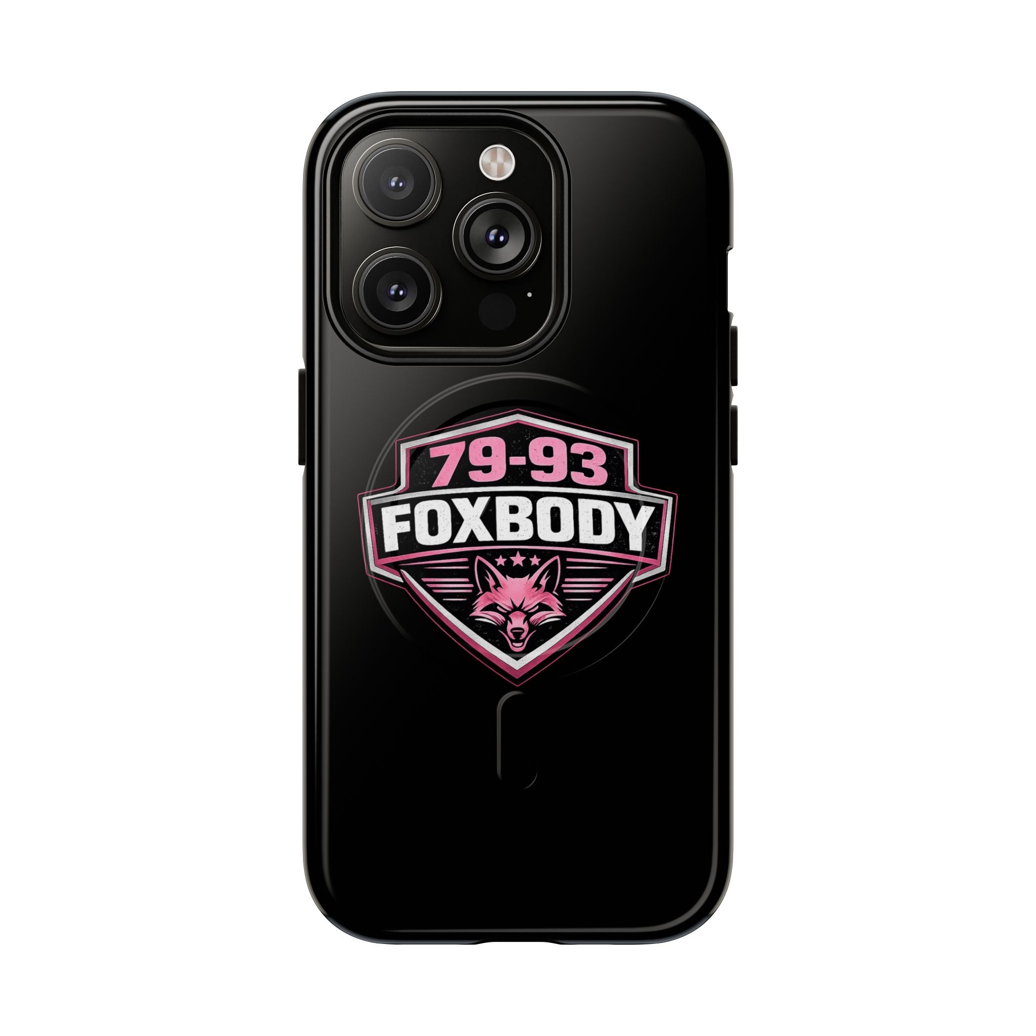 79-93 Foxbody Logo Phone Case | Tough Magnetic Case Pink