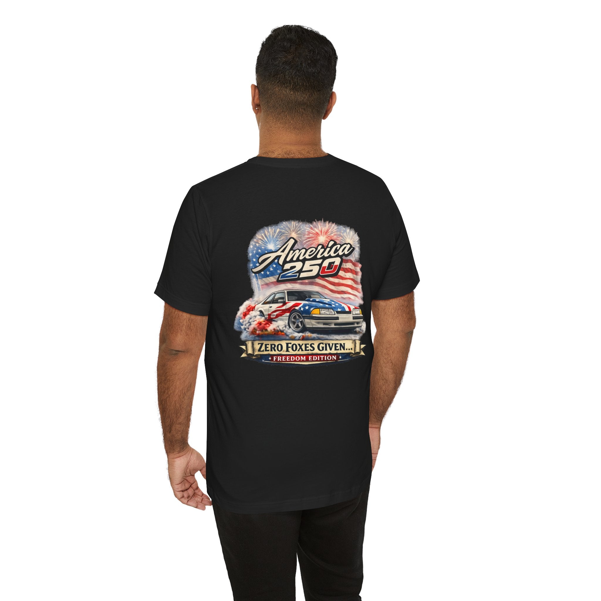 Foxbody Mustang 5.0 - Freedom Edition | Zero Fox Given | Premium T-Shirt
