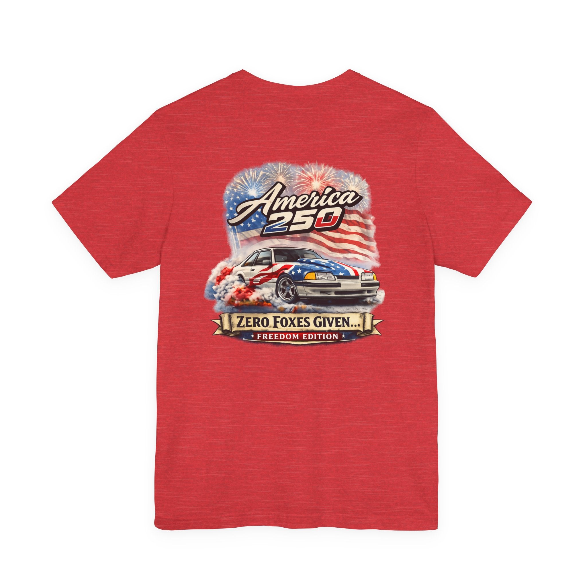 Foxbody Mustang 5.0 - Freedom Edition | Zero Fox Given | Premium T-Shirt