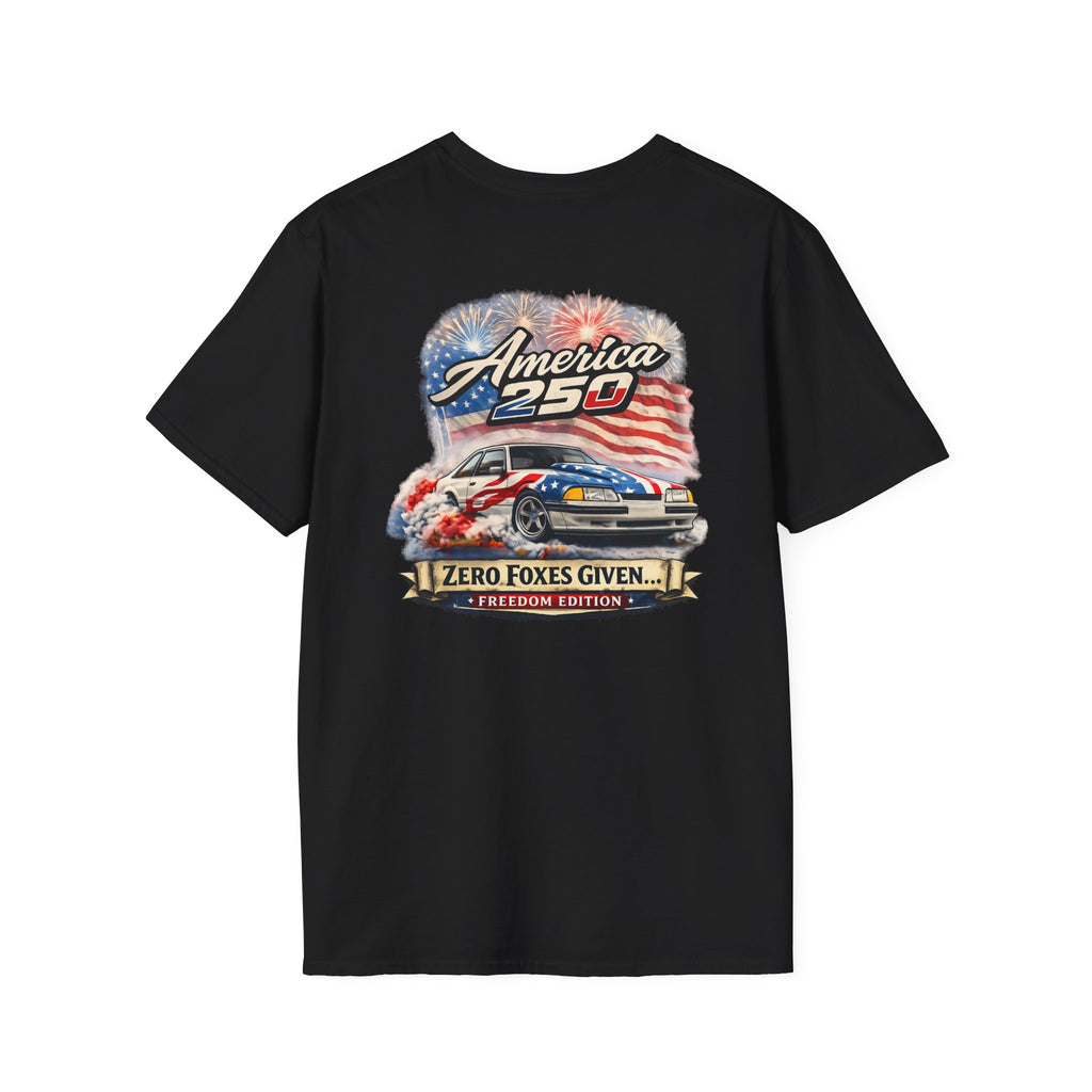 Foxbody Mustang 5.0 - Freedom Edition | Zero Fox Given | Light Weight T-Shirt