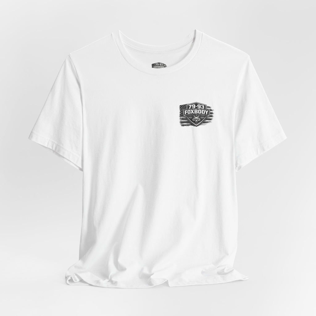 79-93 Foxbody Mustang Drift - Teal  | Premium T-Shirt
