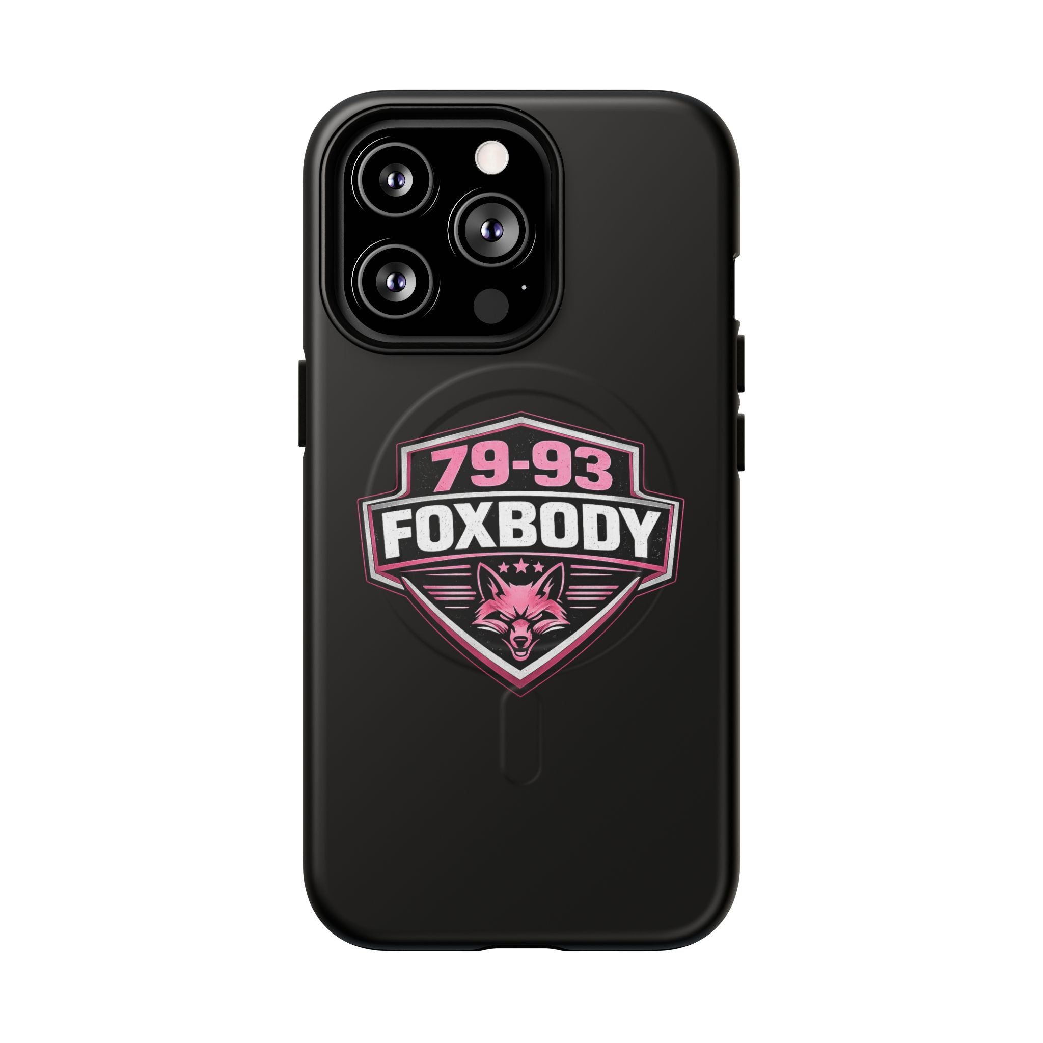 79-93 Foxbody Logo Phone Case | Tough Magnetic Case Pink