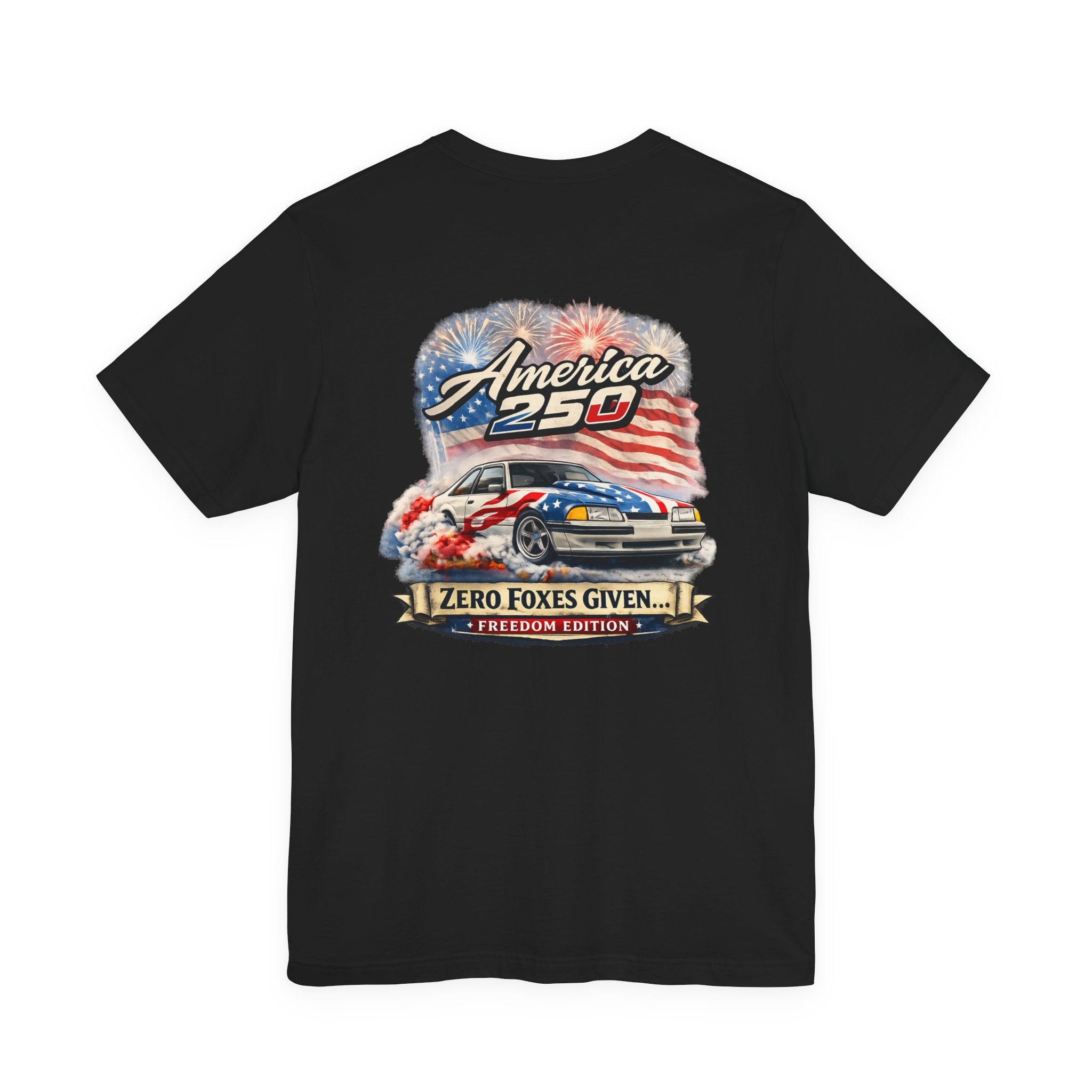 Foxbody Mustang 5.0 - Freedom Edition | Zero Fox Given | Premium T-Shirt