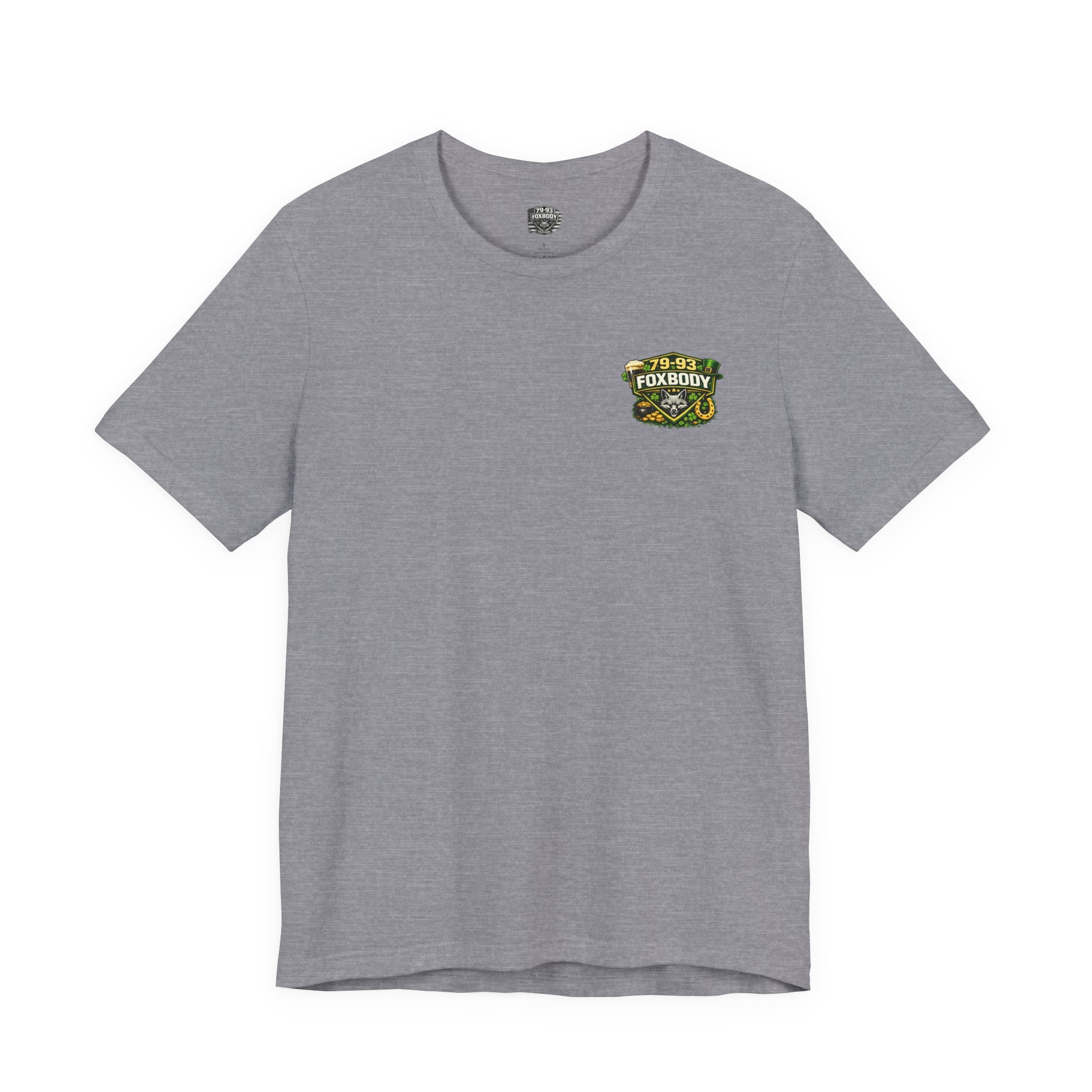 79-93 Foxbody Mustang - St. Patricks on Day Luck of the 5.0 - 3 | Premium T-Shirt
