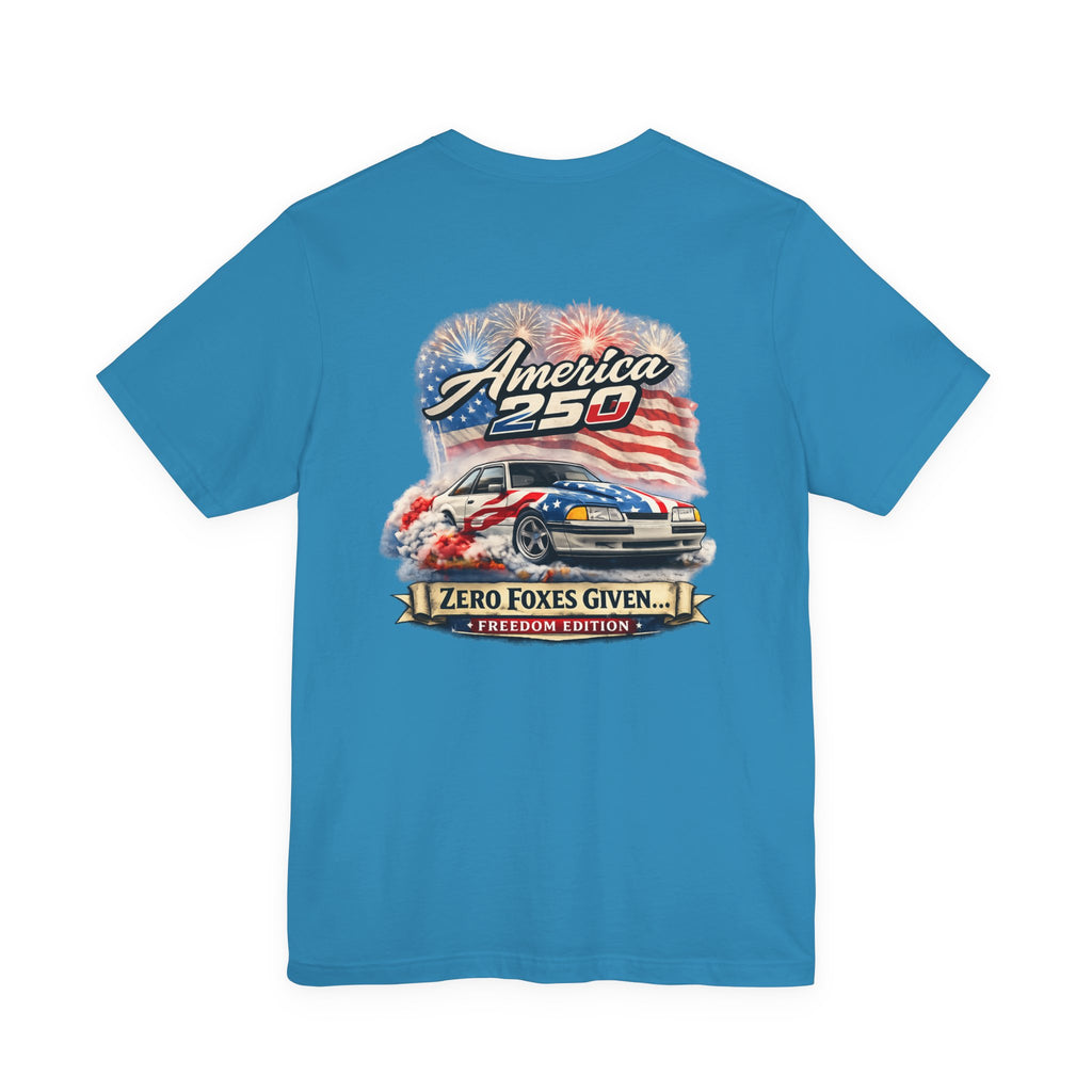 Foxbody Mustang 5.0 - Freedom Edition | Zero Fox Given | Premium T-Shirt