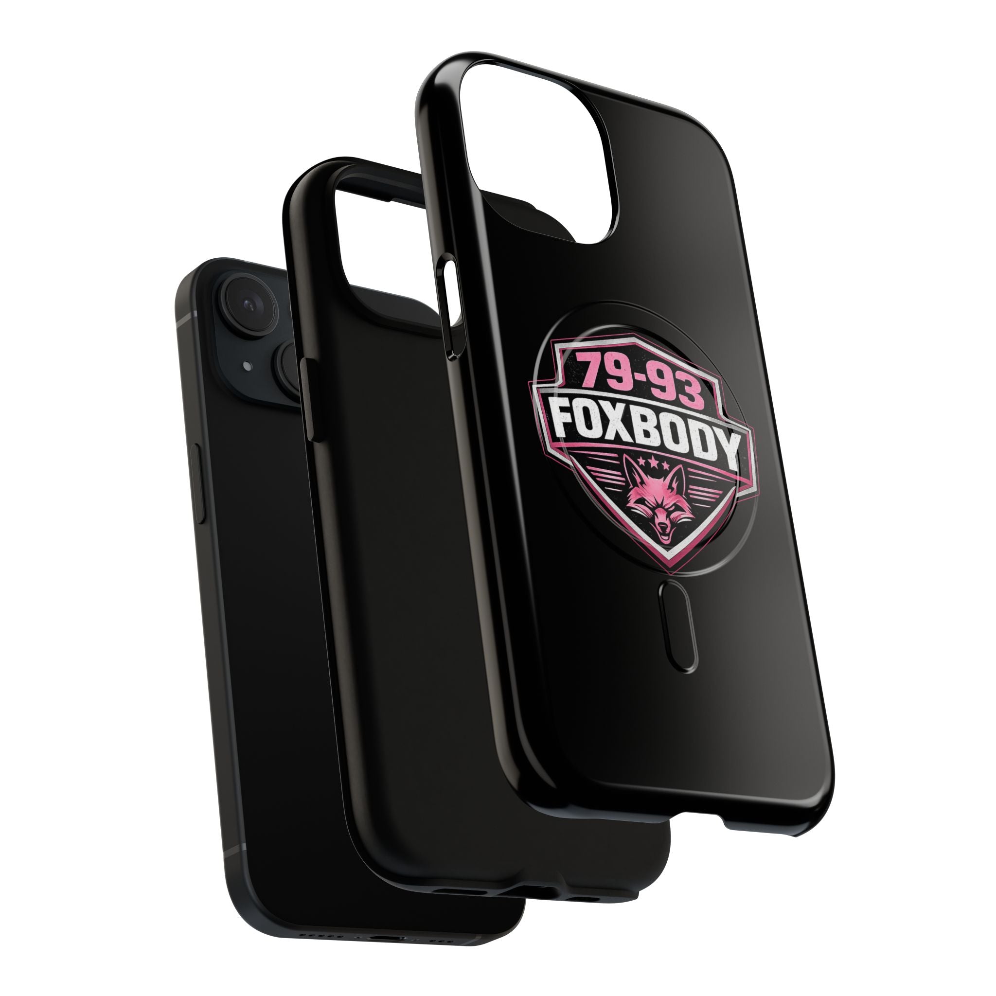 79-93 Foxbody Logo Phone Case | Tough Magnetic Case Pink