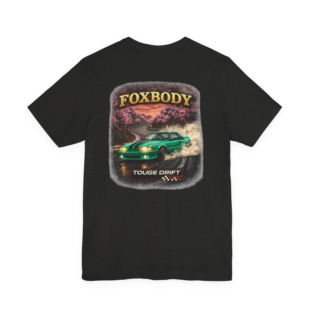 79-93 Foxbody Mustang Drift - Teal  | Premium T-Shirt