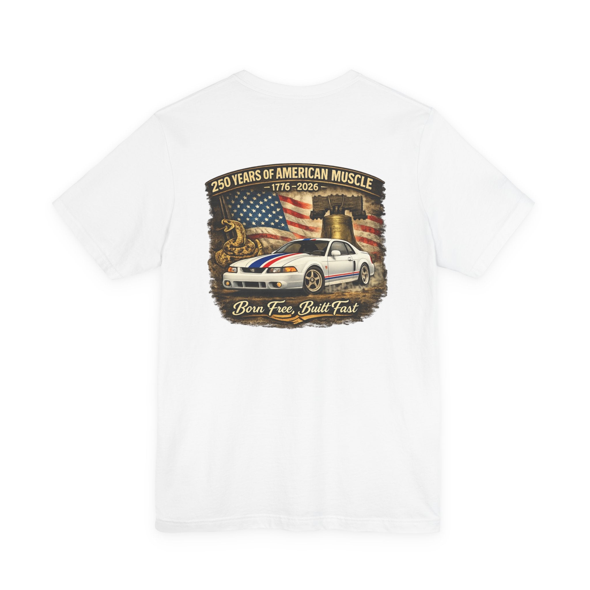 2003 Cobra  America's 250th - Liberty White | July 4th | Premium T-Shirt