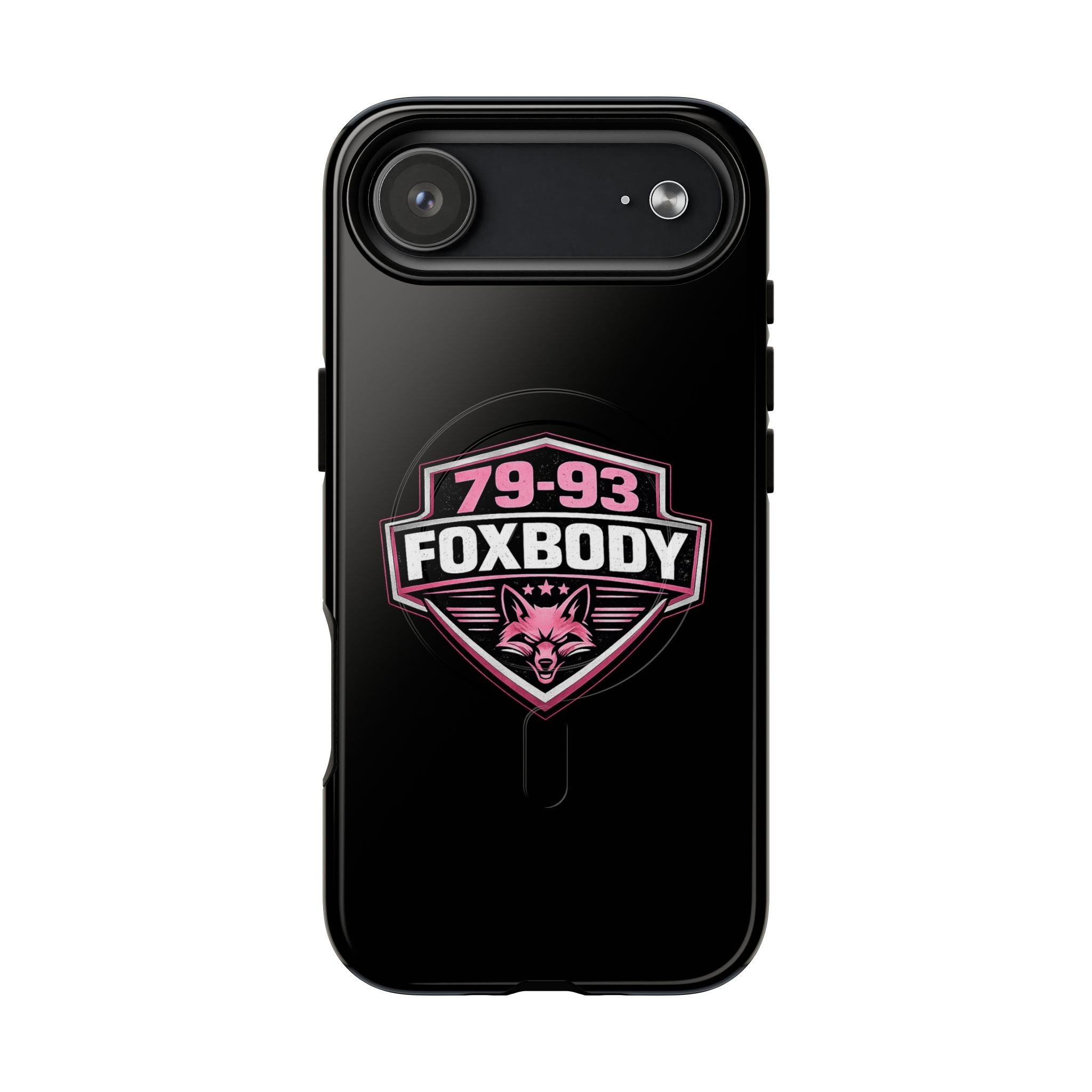 79-93 Foxbody Logo Phone Case | Tough Magnetic Case Pink